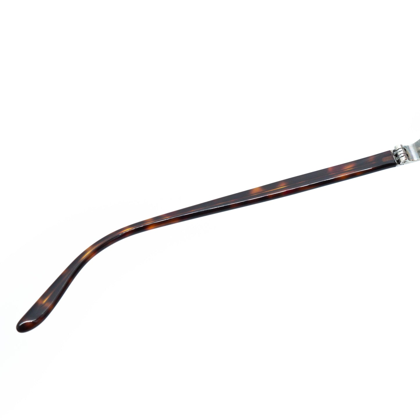 GUCCI Silver Brown Aviator Sunglasses Vintage