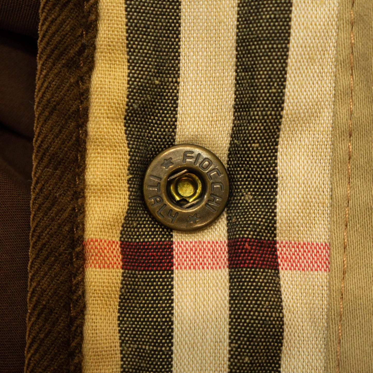 BURBERRY Check Quilted Jacket Brown Vintage 90s