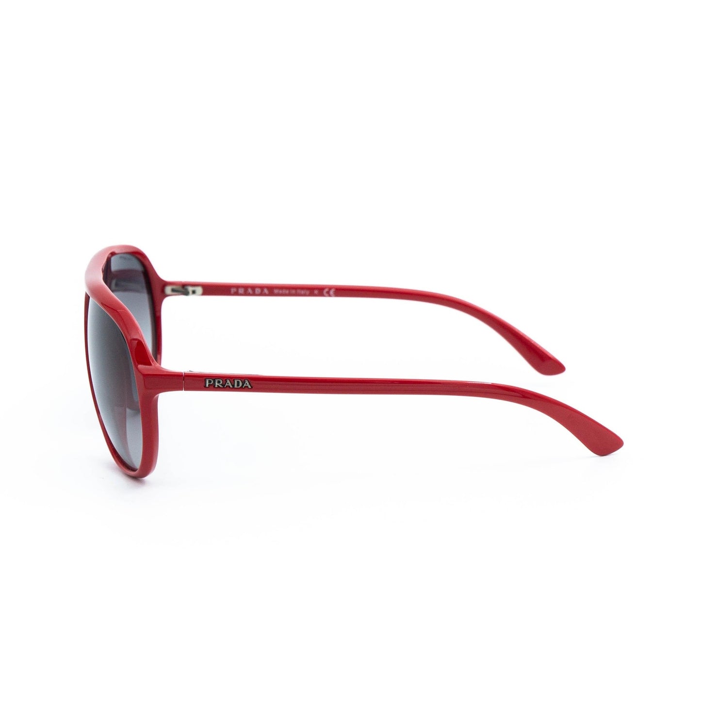 PRADA SPR 09M Aviator Red Sunglasses Vintage 00s