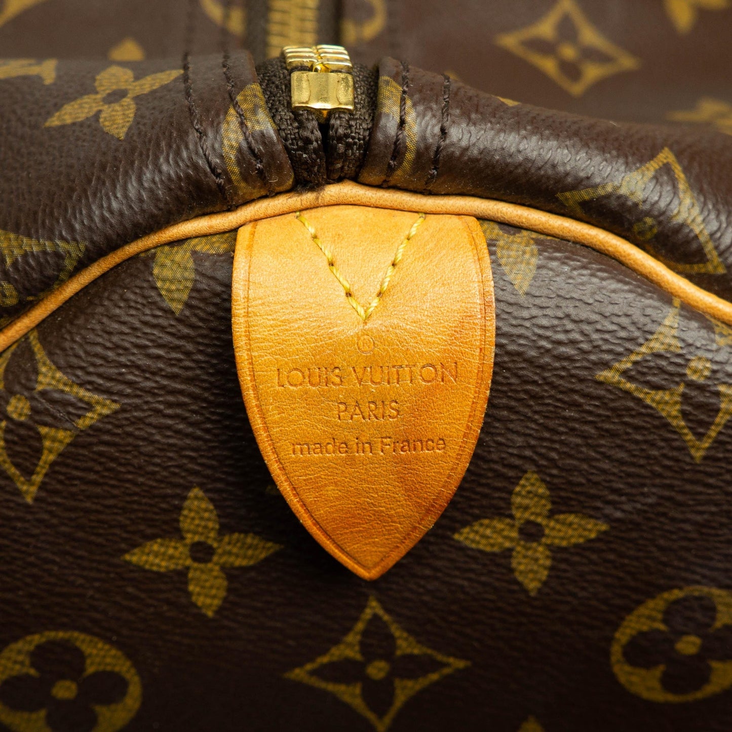 Louis Vuitton Keepall 55 Monogram Brown Travel Bag Vintage