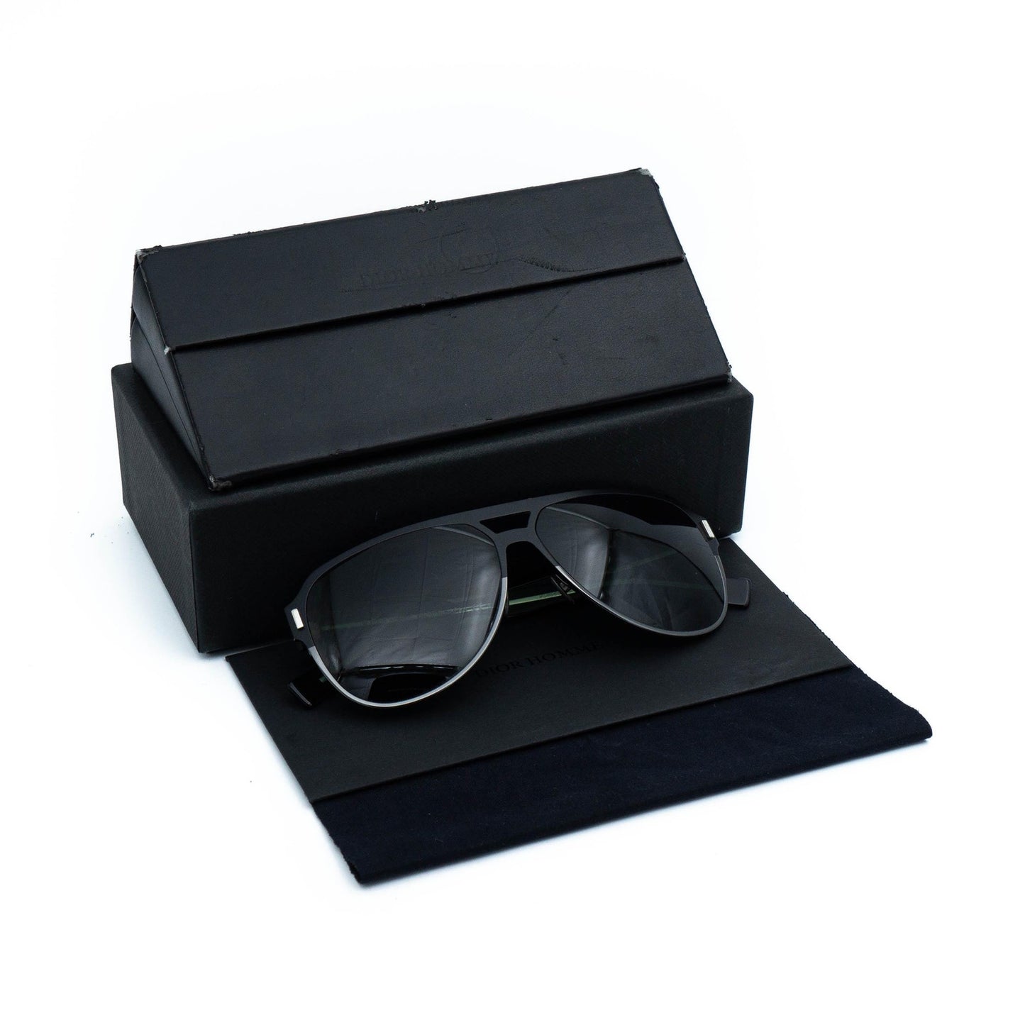 DIOR Homme Black TIE 2.0S Titanium Black Sunglasses