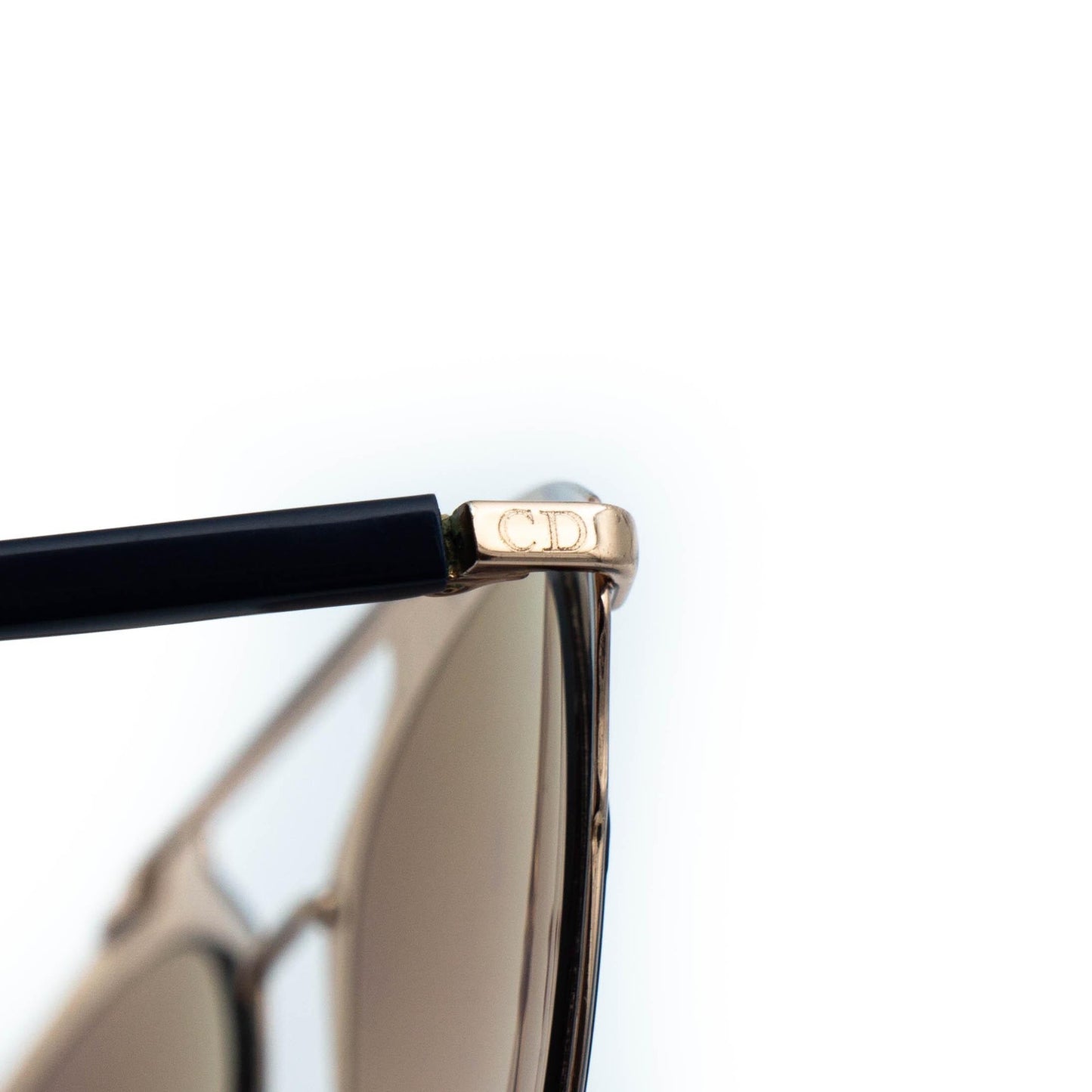 Christian DIOR Reflected Gold Sunglasses