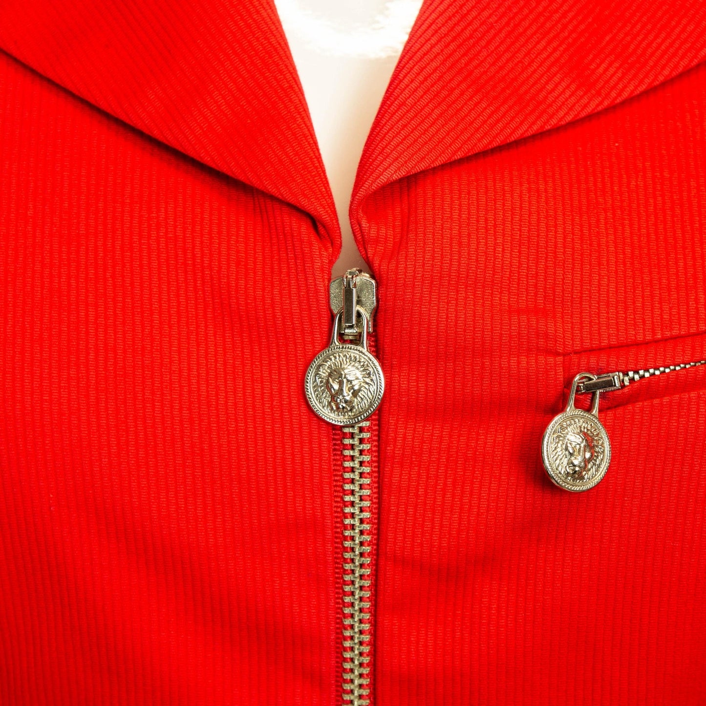 VERSUS Gianni Versace Red Set Blazer Pants Vintage 90s 00s