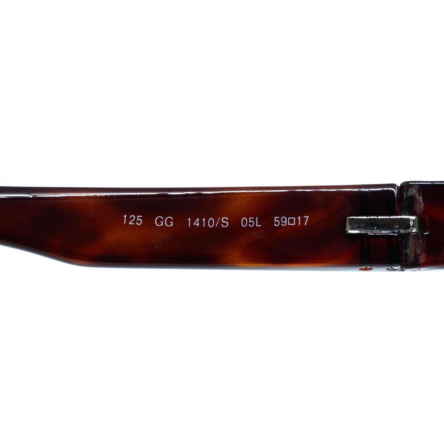 GUCCI GG 1410/S Oval Brown Sunglasses Vintage