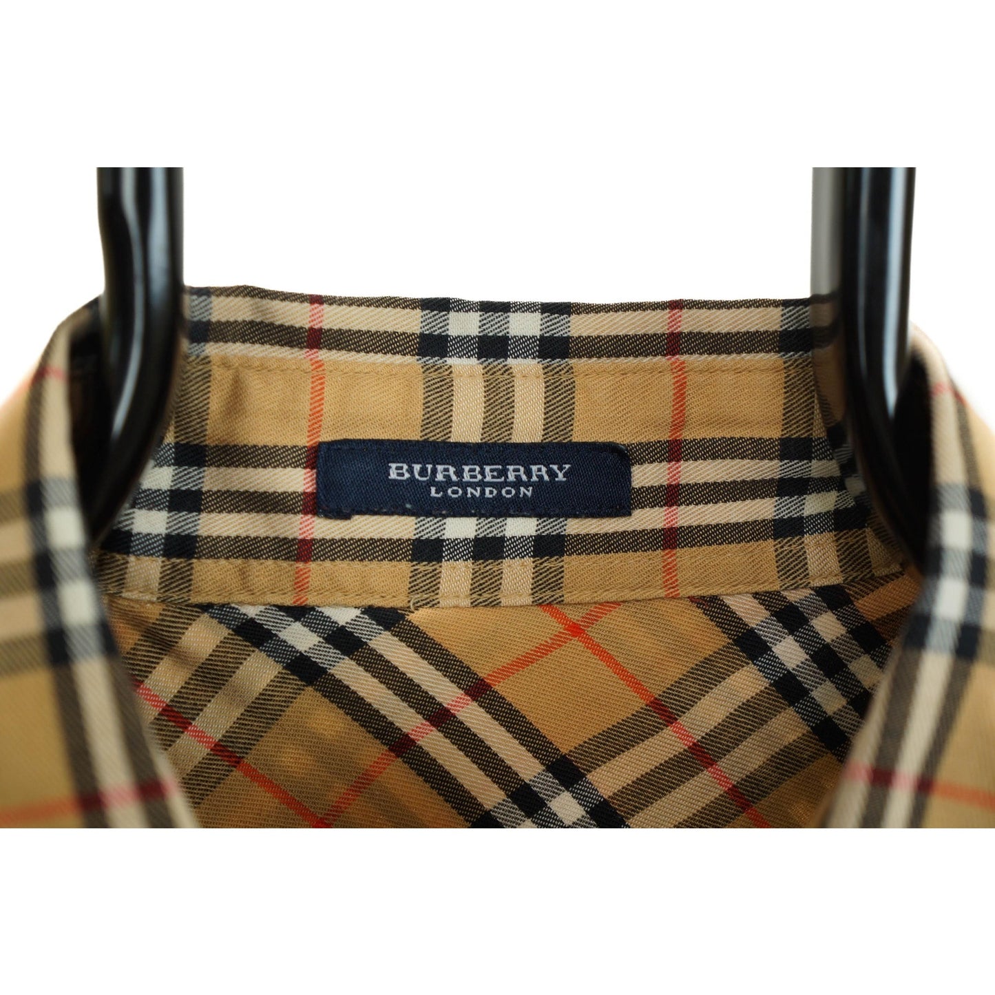 BURBERRY Monogram Brown Long Sleeve Shirt Vintage 00s