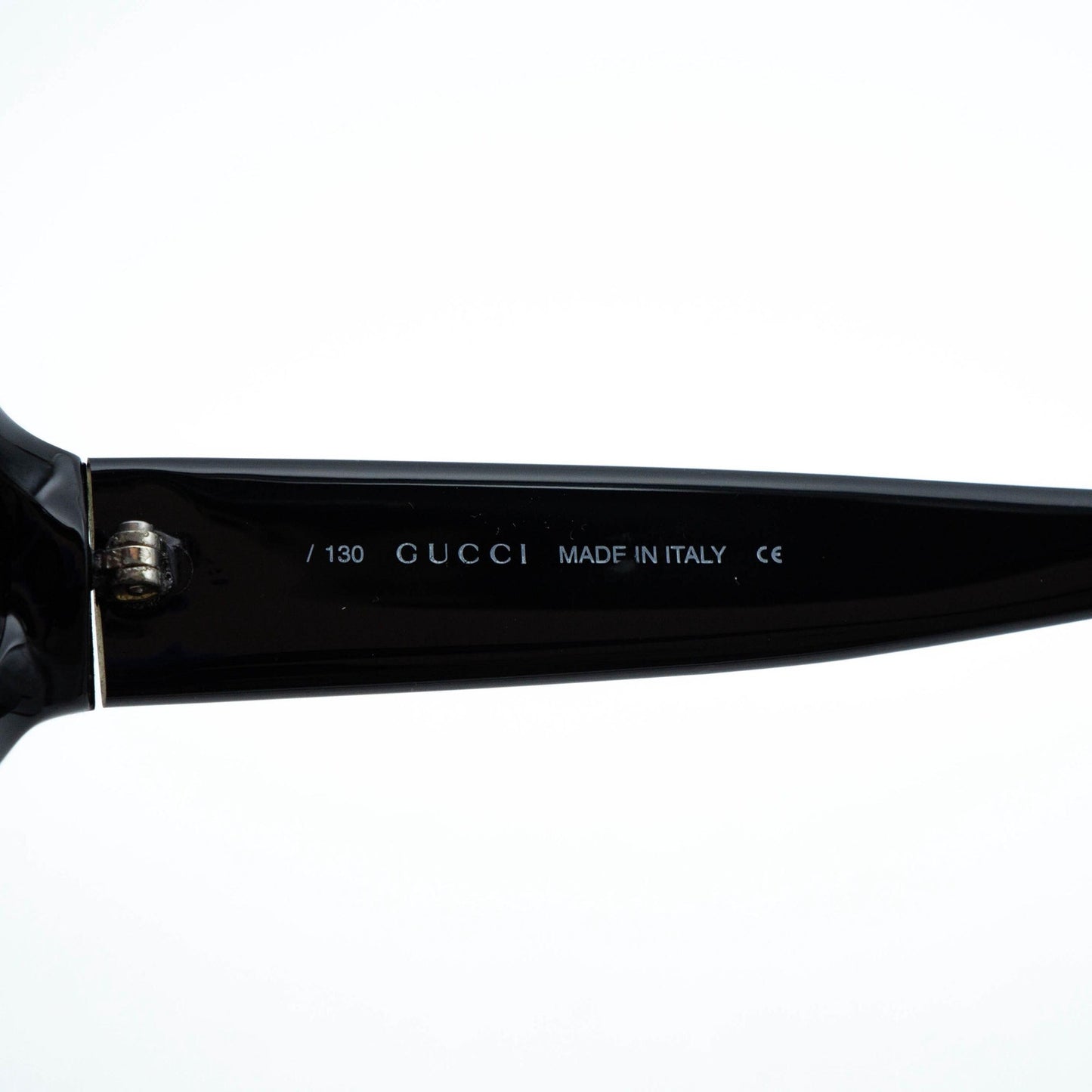 GUCCI GG 2436 Logo Green Oval Sunglasses Vintage 90s 00s
