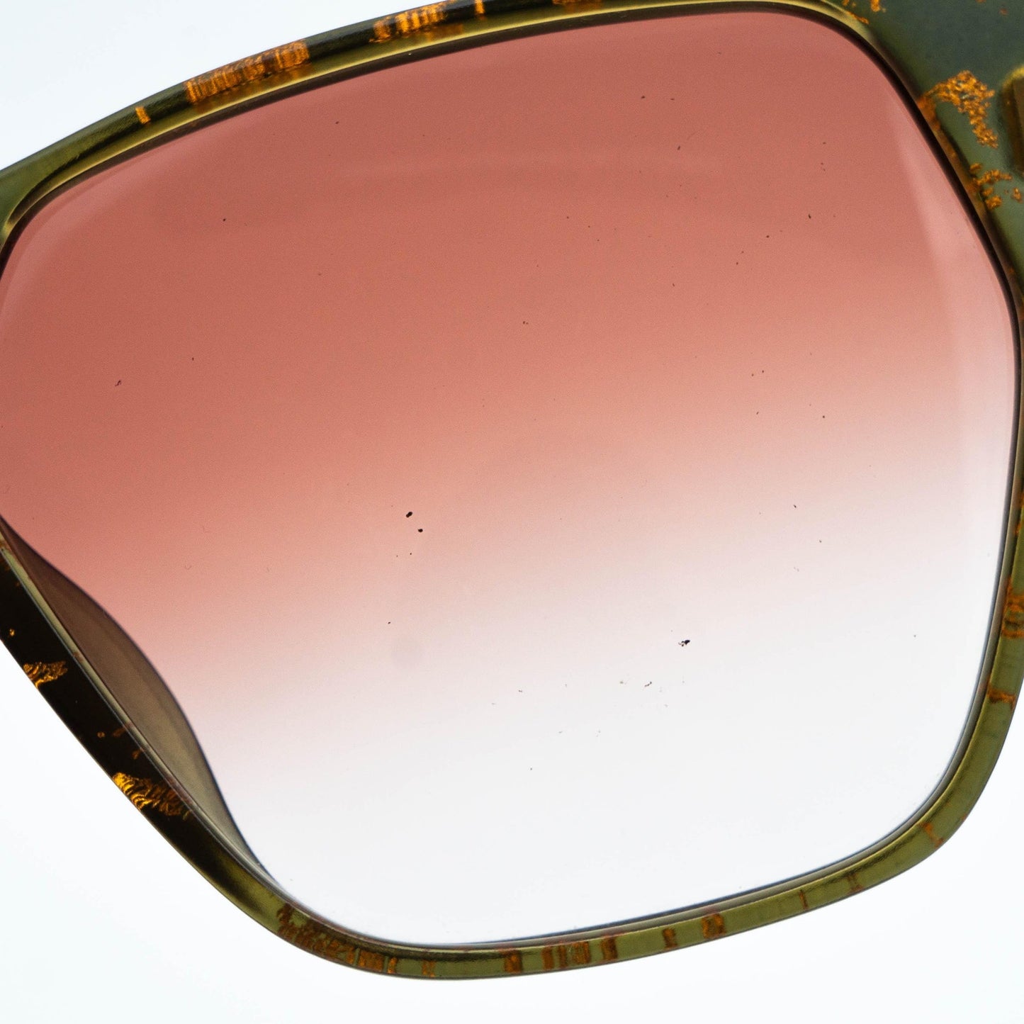 Christian DIOR 2565 Oversized Gold Sunglasses Vintage 80s