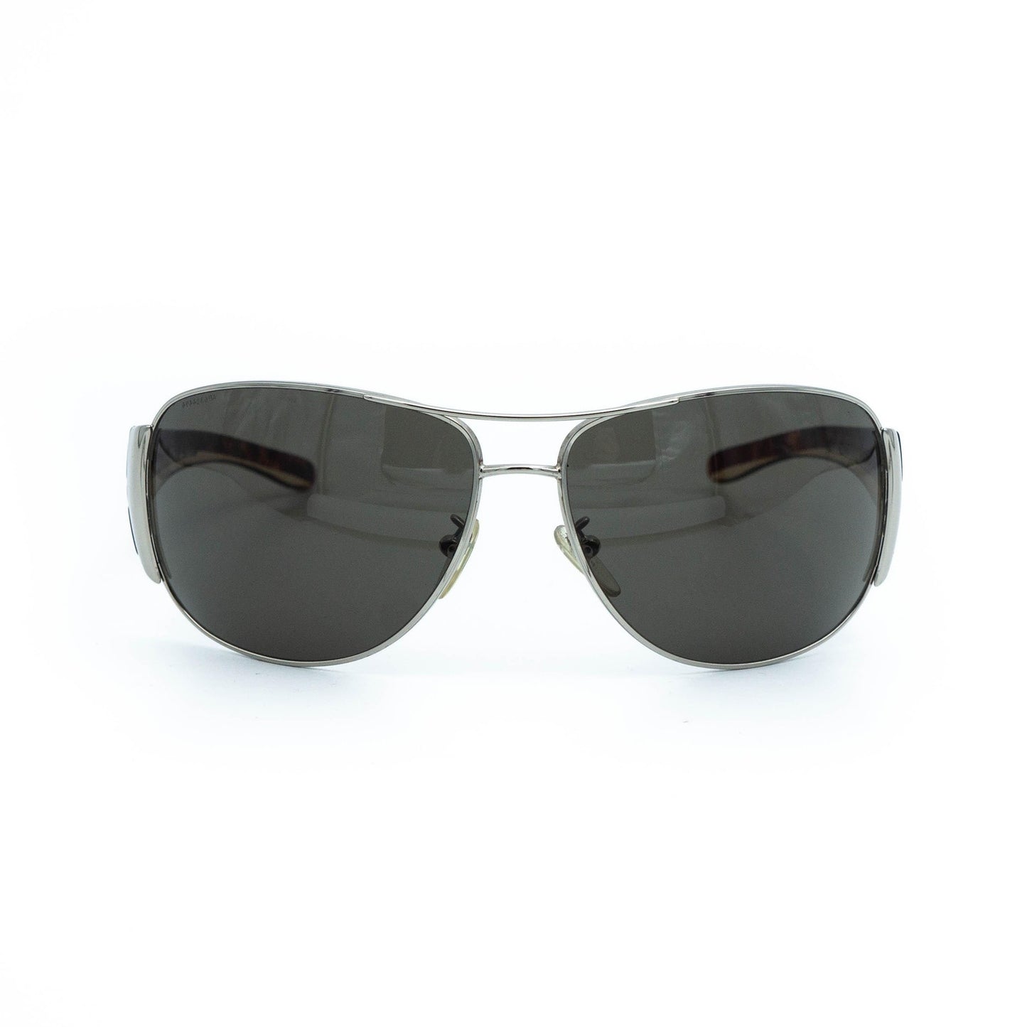 PRADA SPR 75G Aviator Brown Sunglasses Vintage 00s