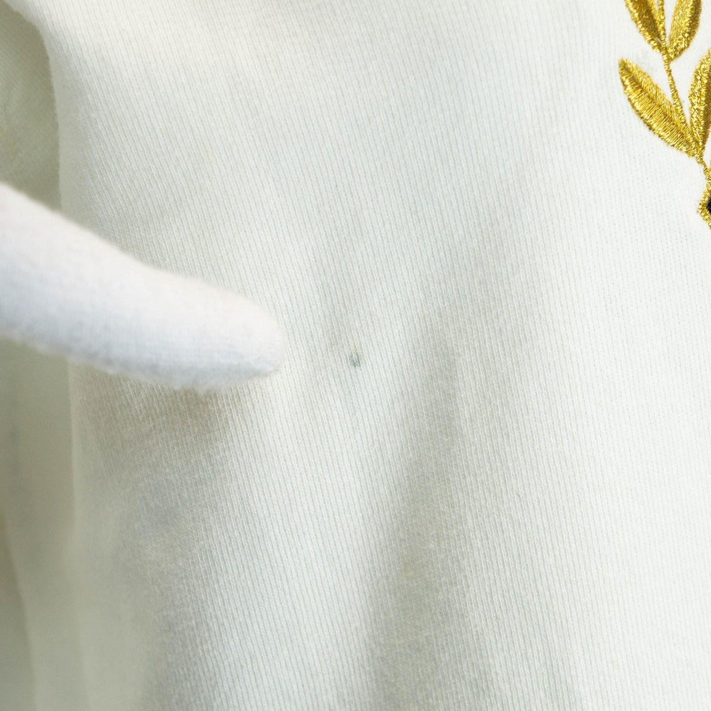 BURBERRY Center Logo White Sweatshirt Vintage 90s