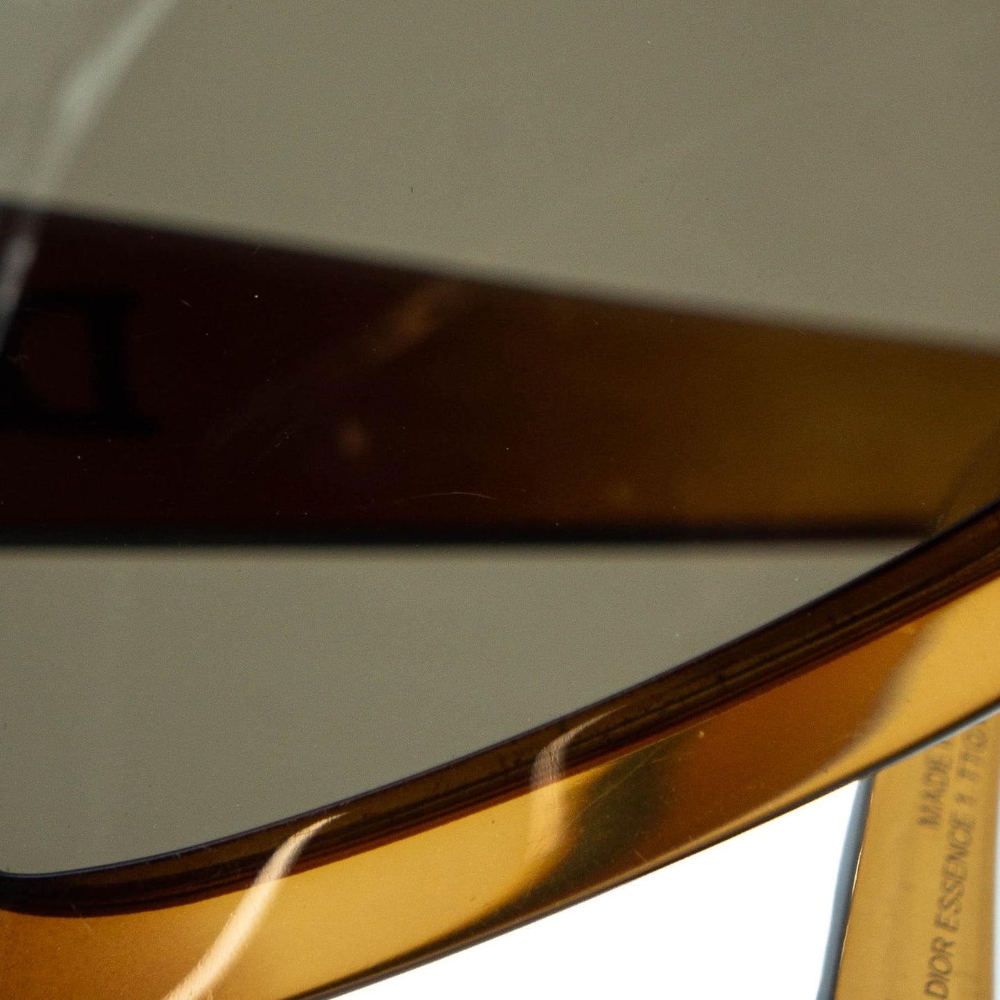 Christian DIOR Essence 1 Brown Oversized Sunglasses Vintage 90s 00s