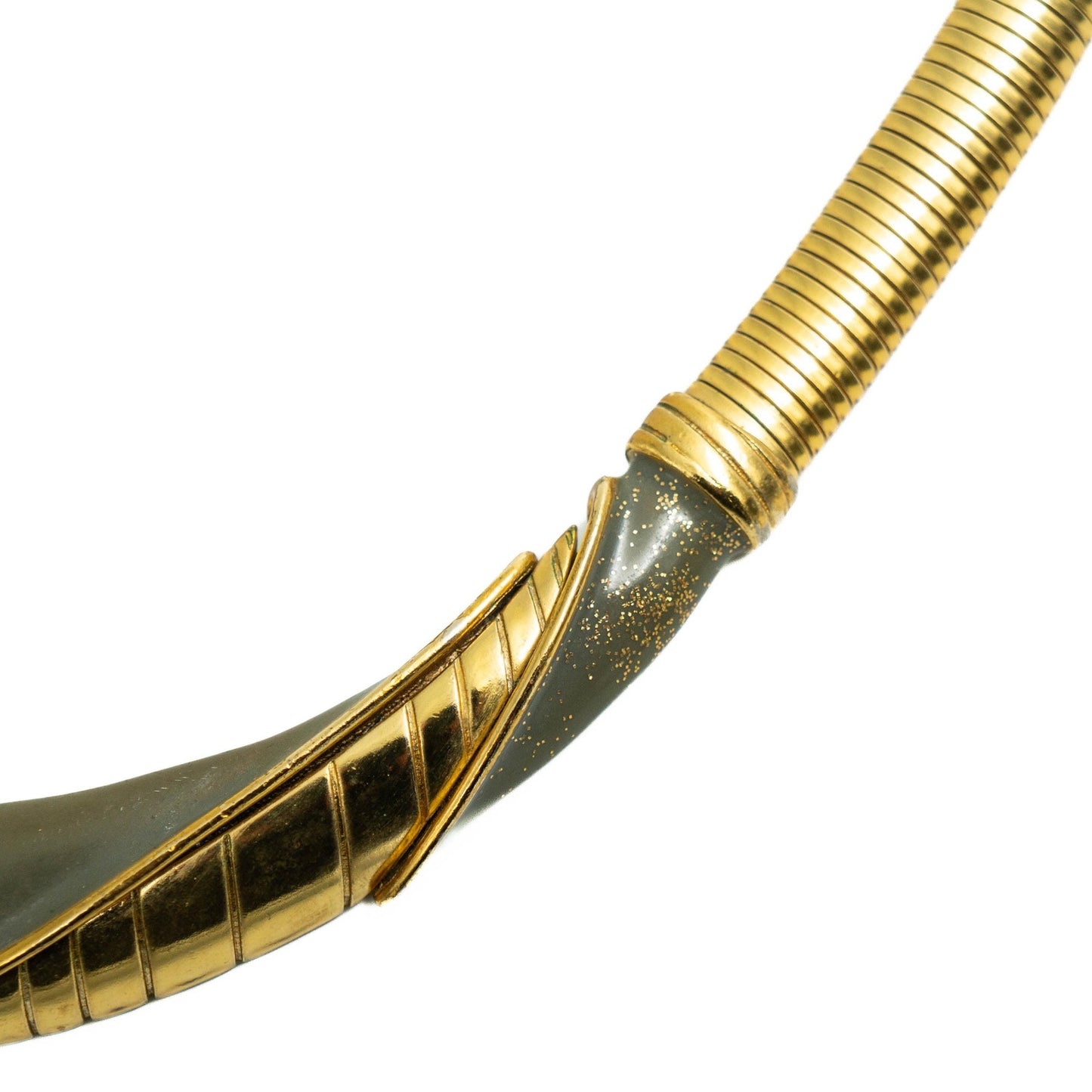 UNGARO Paris Gold Necklace Vintage 80s 90s