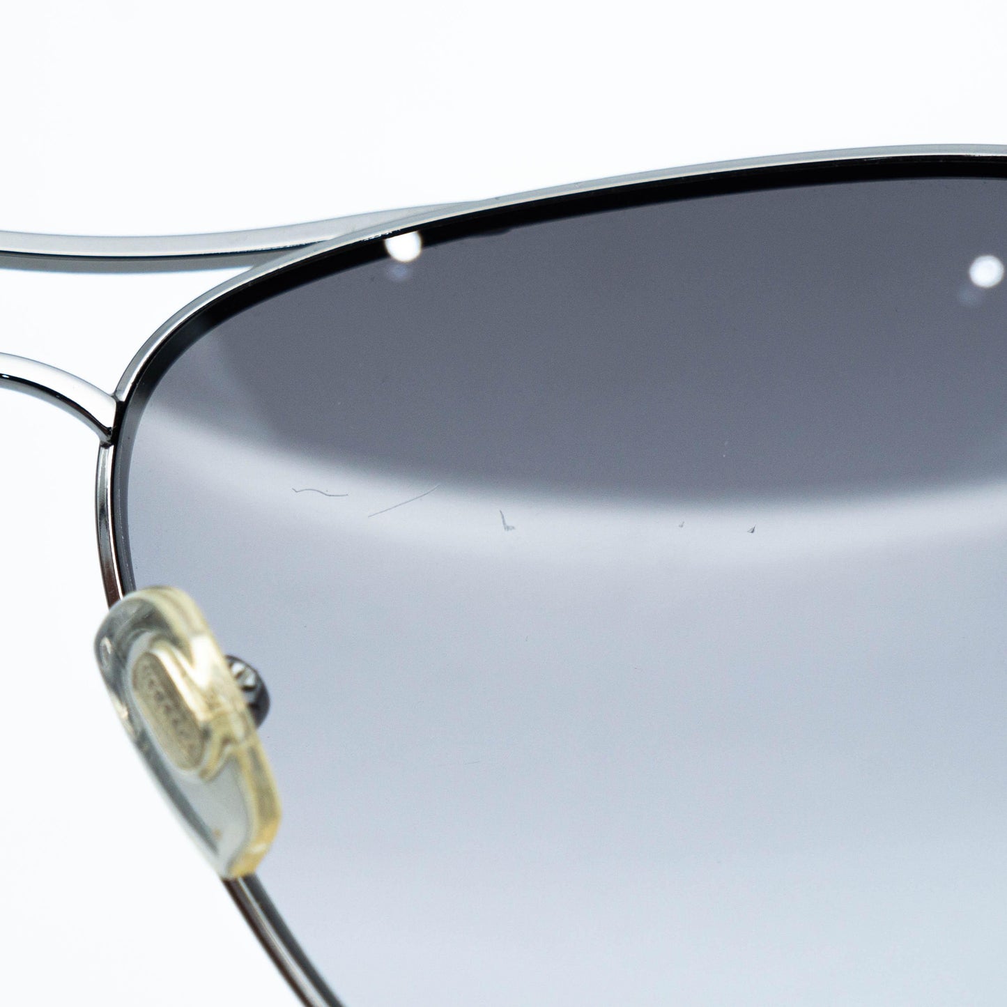 VERSACE mod 2039 Medusa Aviator Black Sunglasses Vintage