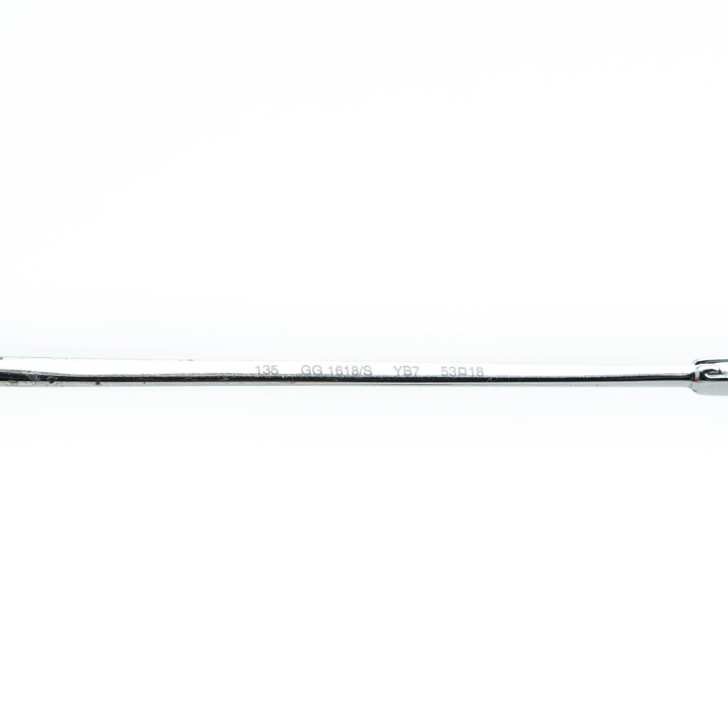 GUCCI GG 1618 Silver Purple Sunglasses Vintage