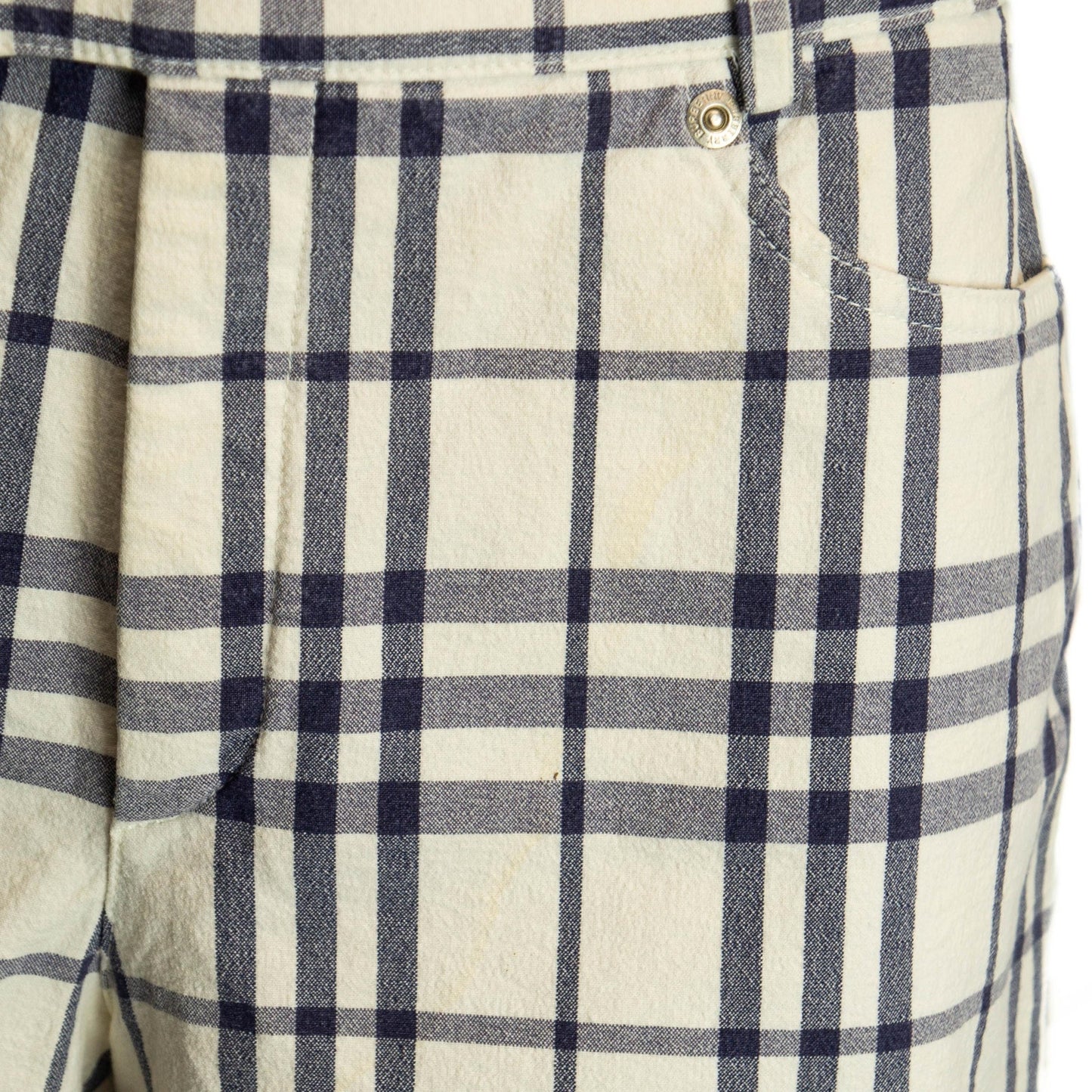 BURBERRY Check Monogram Women Shorts Vintage 00s