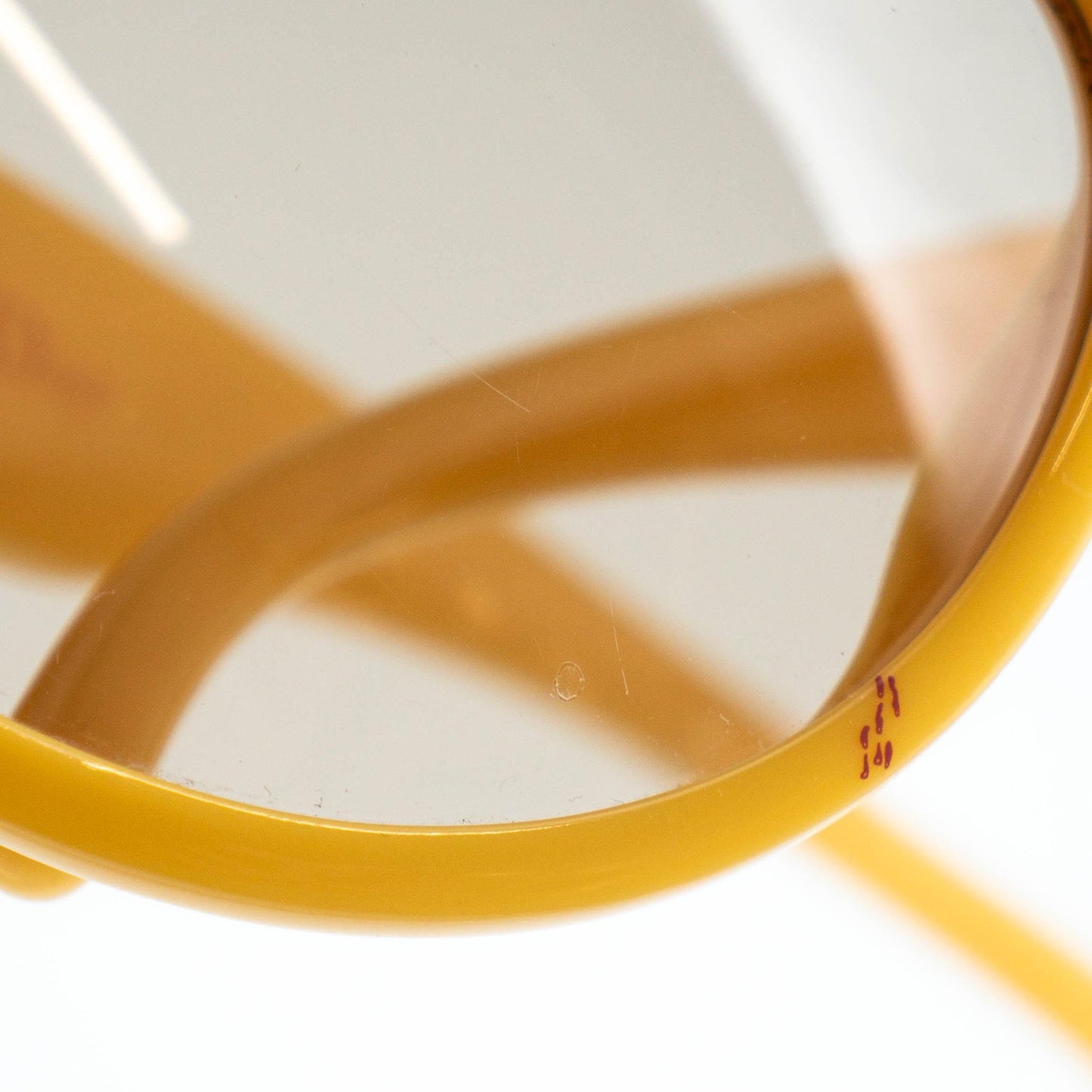 Christian DIOR 2346 Yellow Women Sunglasses Vintage 80s 90s