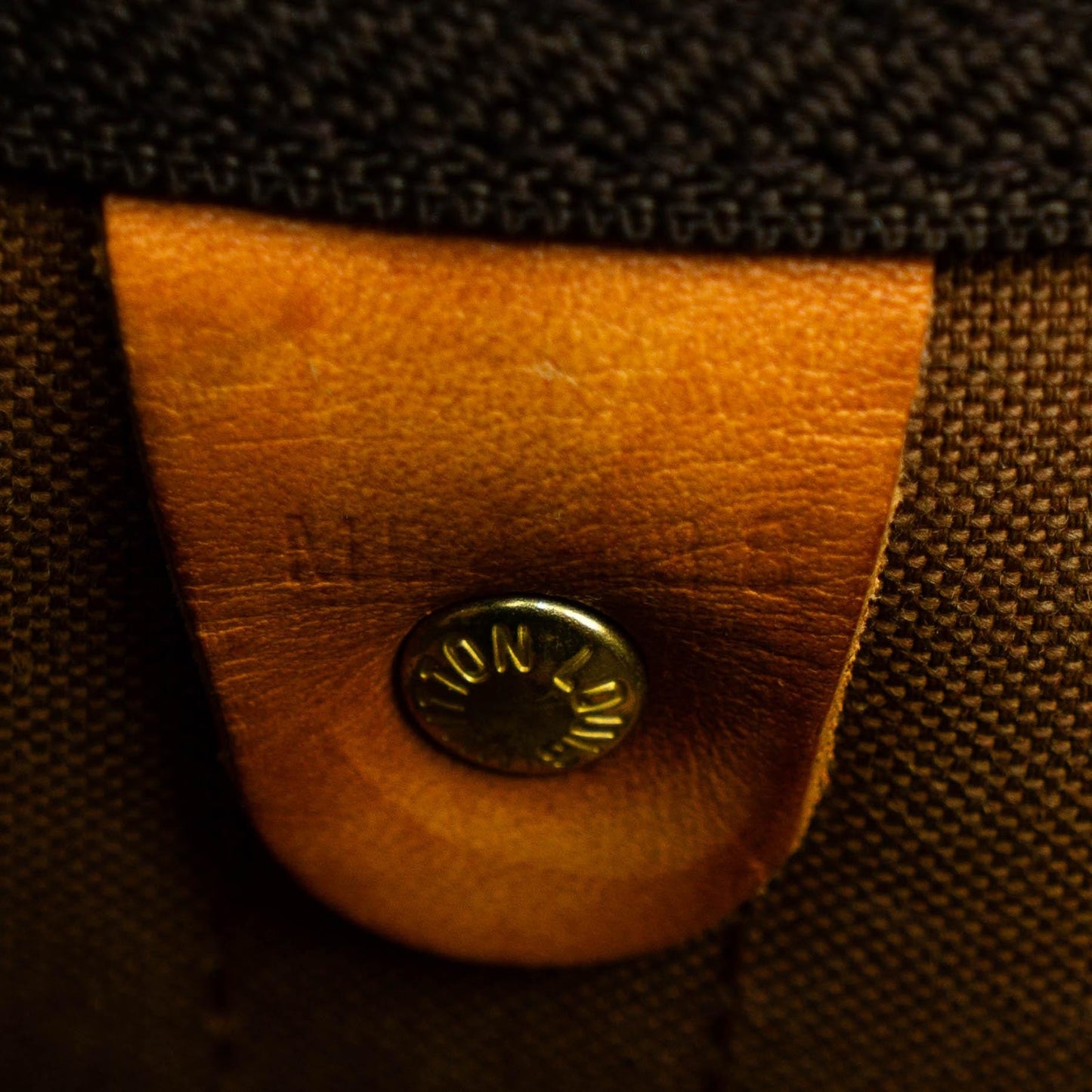 Louis Vuitton Keepall 55 Monogram Brown Travel Bag Vintage