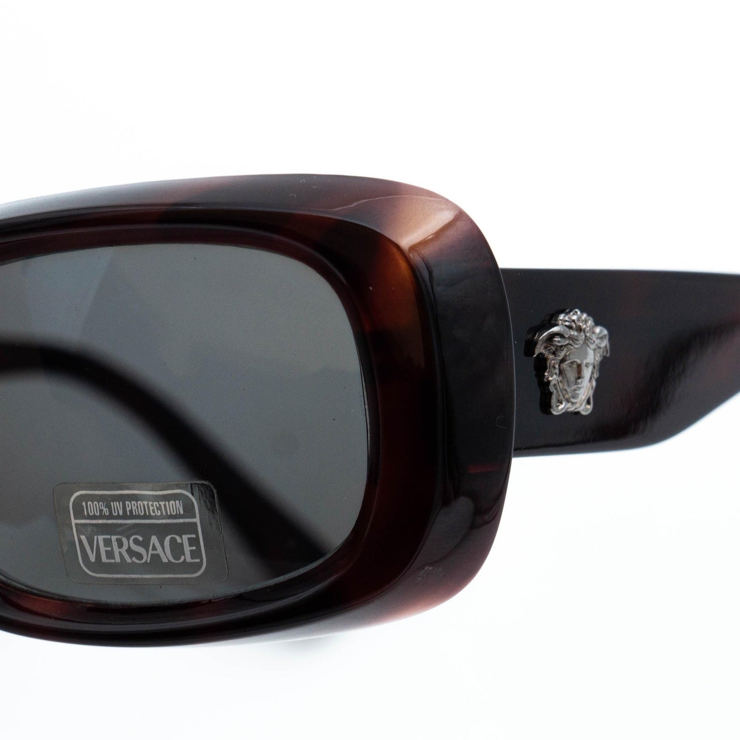 GIANNI VERSACE MOD 493 Brown Sunglasses Vintage 90s