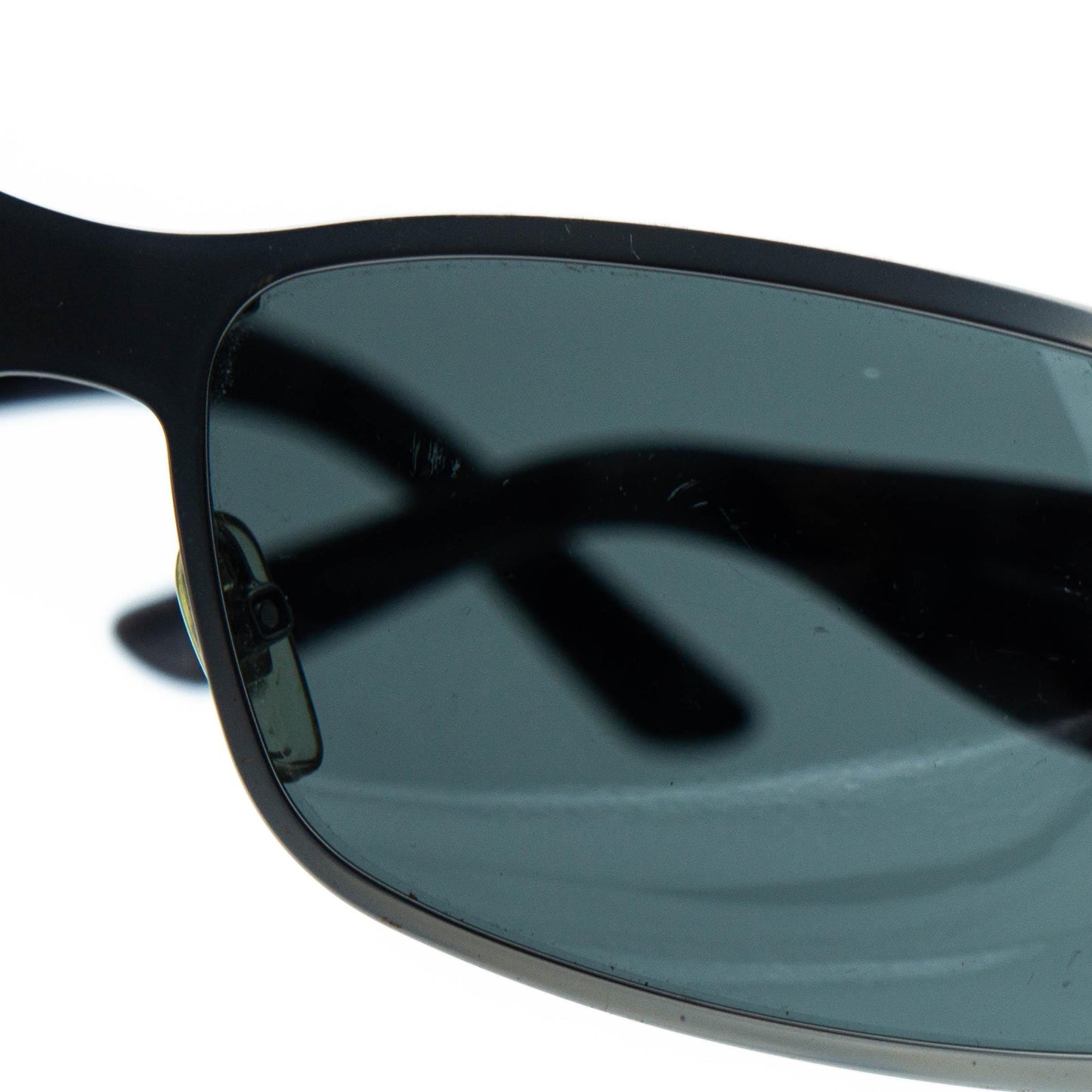 GUCCI GG 2798 Silver Gray Wrap Sunglasses Vintage