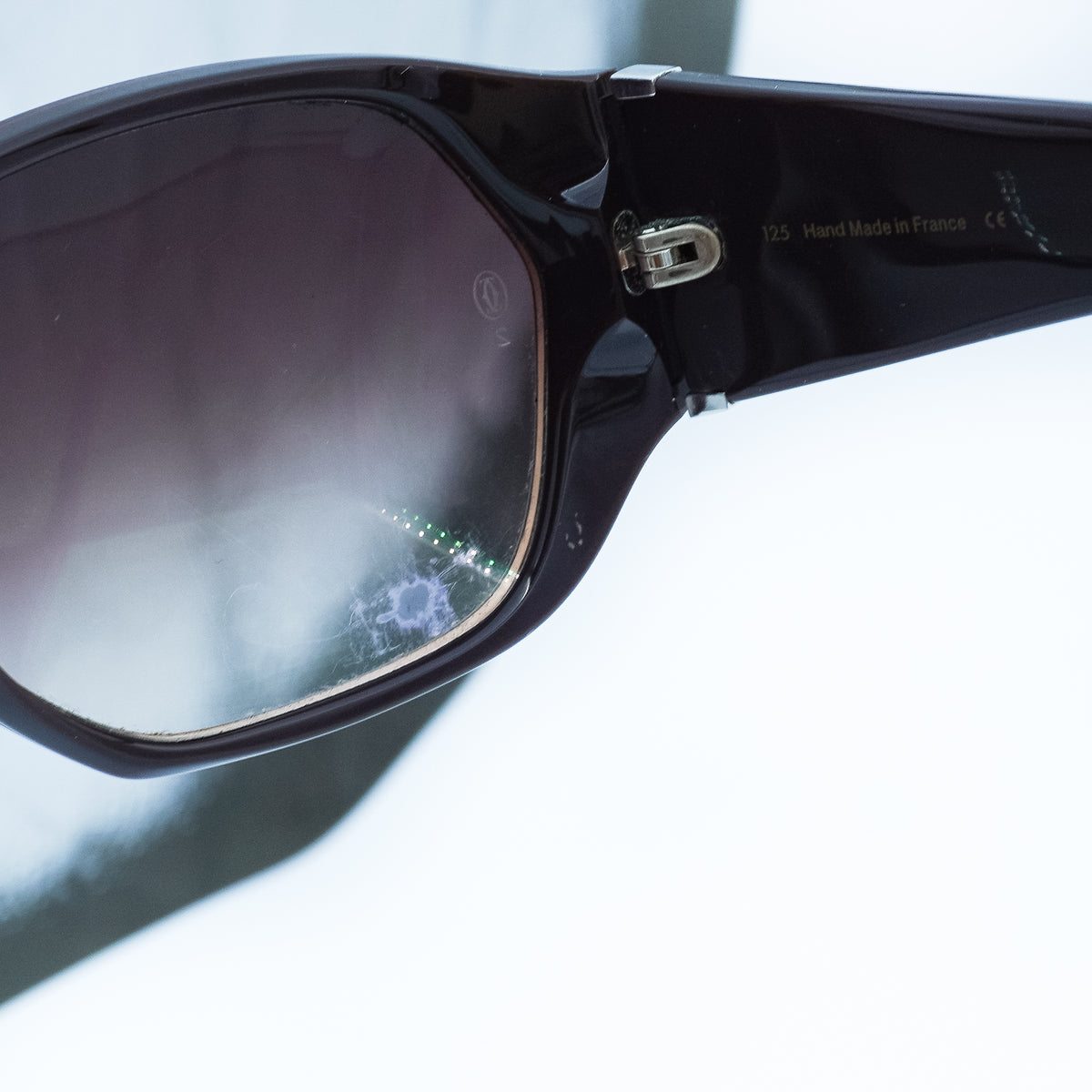 Cartier 4668473 Aviator Brown Sunglasses Vintage