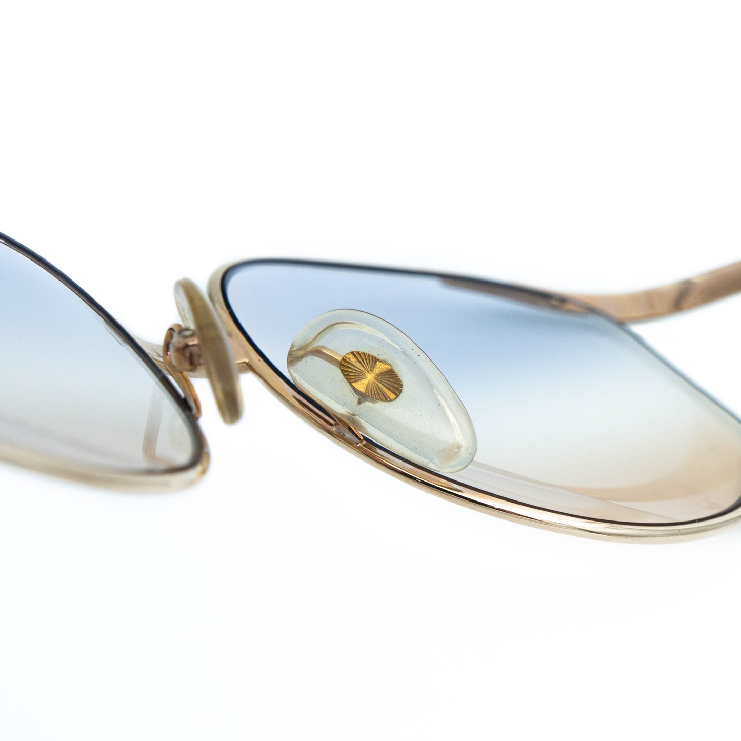 Christian Dior 2387 Gold Clean Sunglasses Vintage 80s