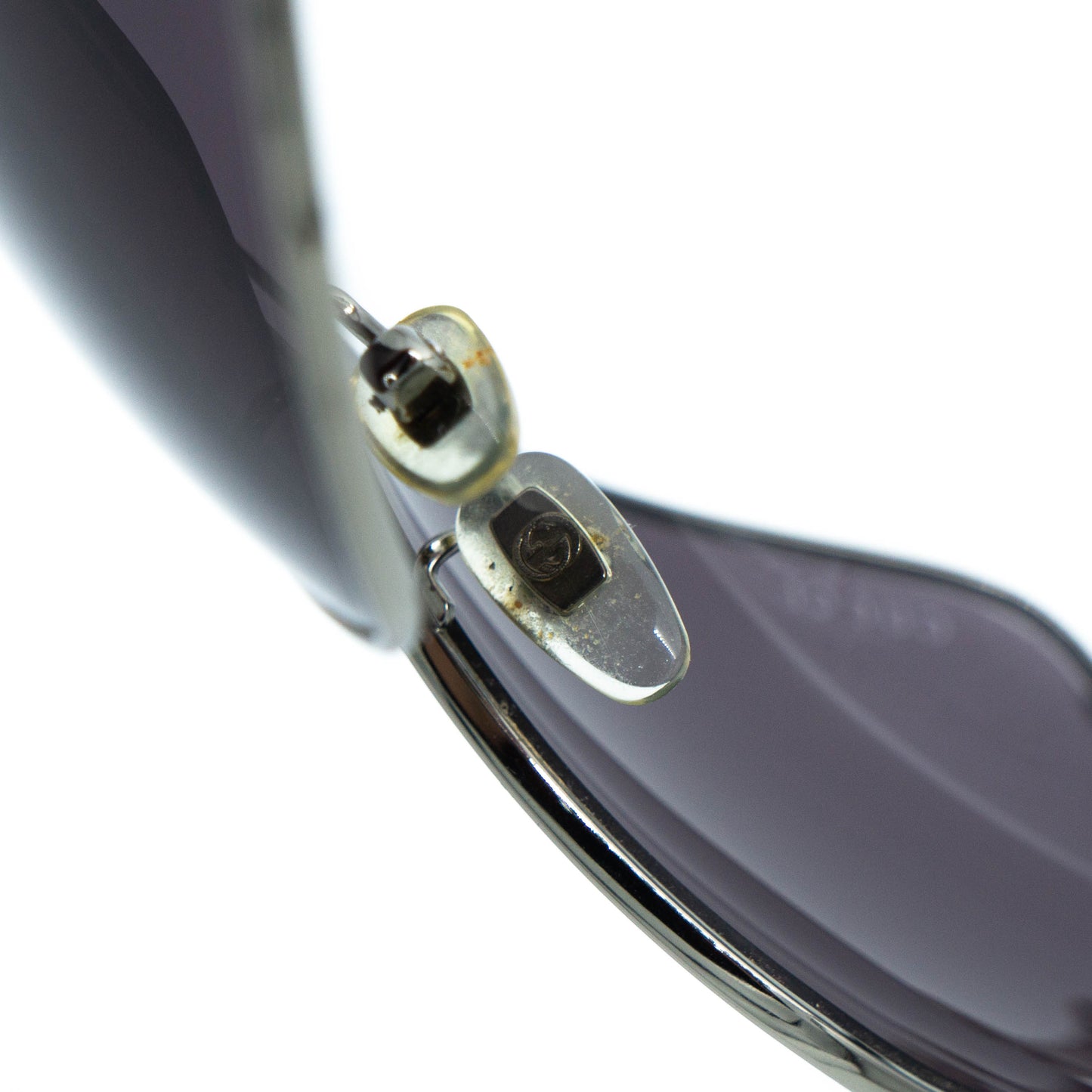 GUCCI GG0065SK Silver Metal Sunglasses Vintage