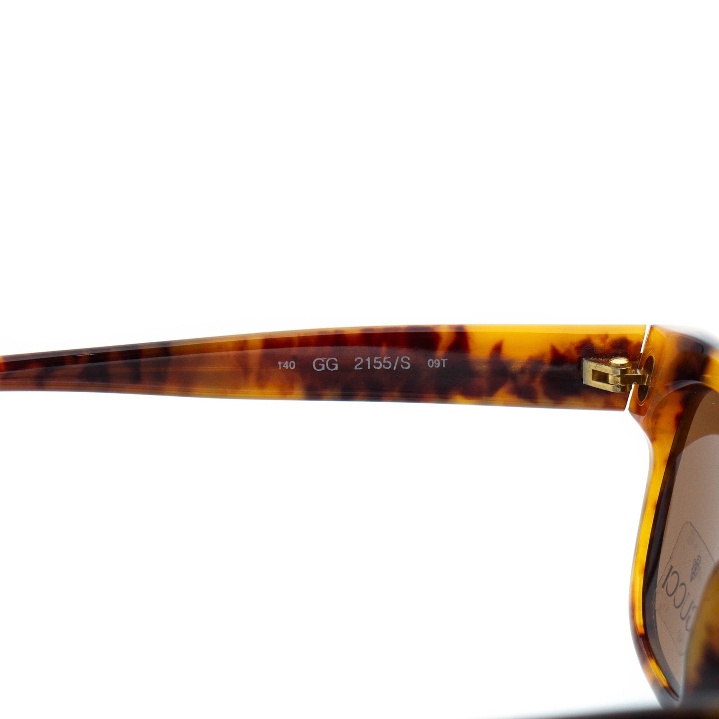 GUCCI GG 2155 Brown Tortoise Sunglasses Vintage
