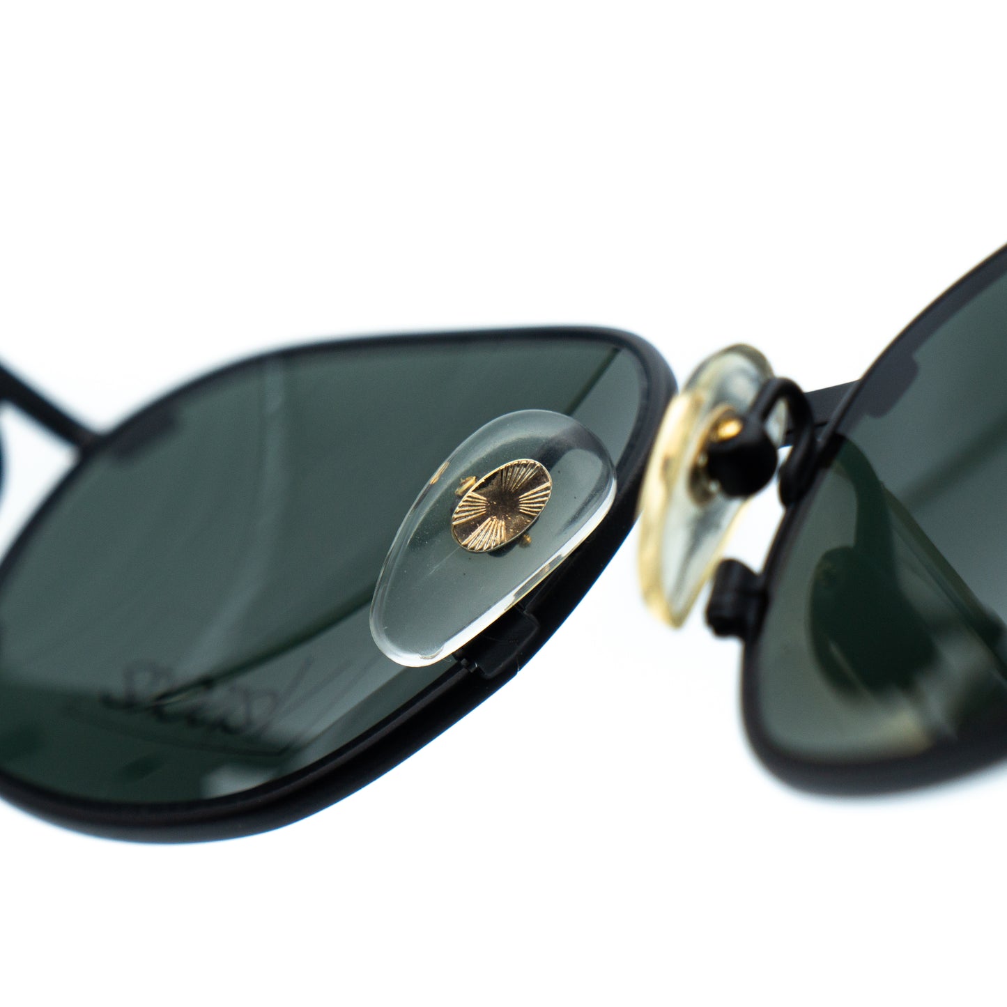 Gianni VERSACE mod 3045 Oval Black Sunglasses Vintage