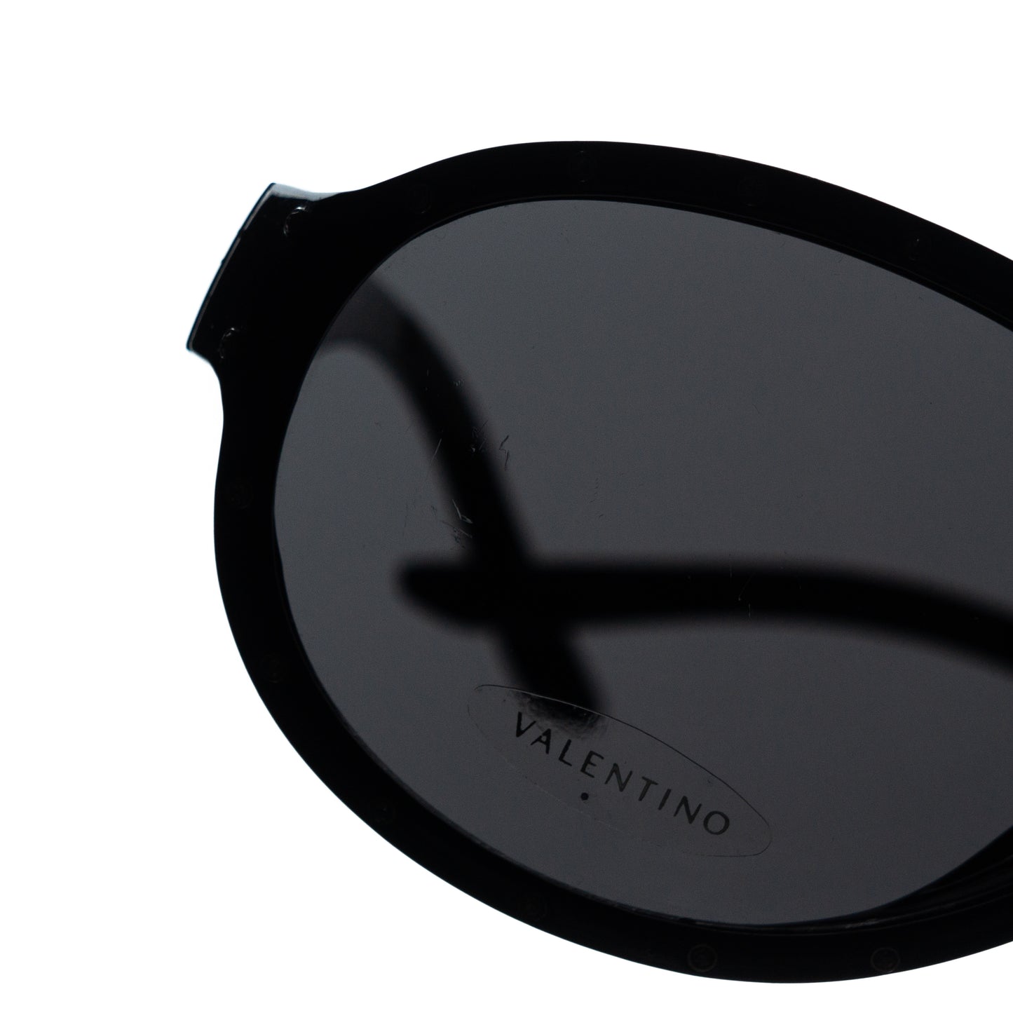 Valentino 5439/S Black Mask Women Sunglasses Vintage