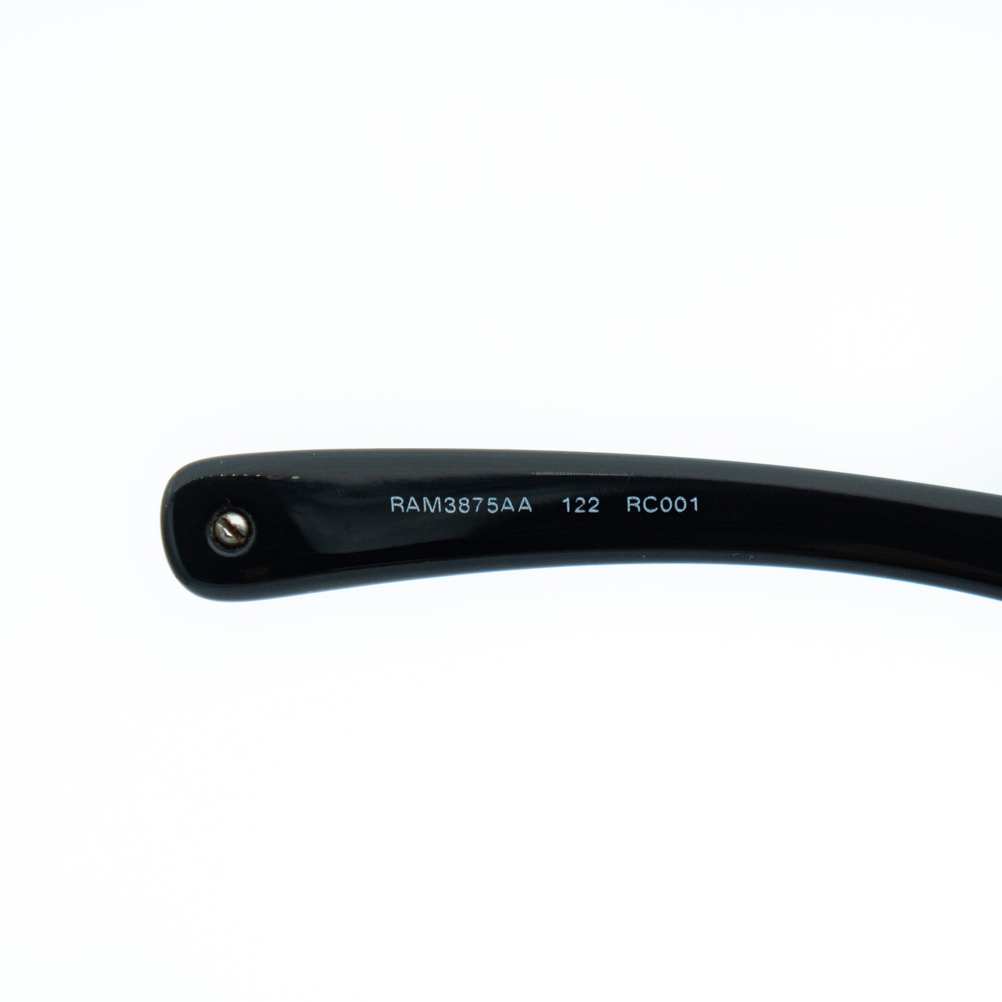 PRADA SPR04I RAM3875AA Black Shield Mask Sunglasses Vintage
