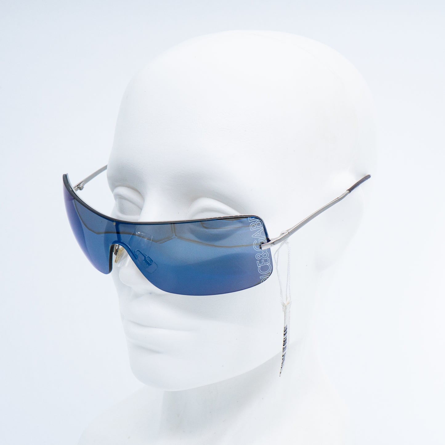 Dolce & Gabbana DG 493S Blue Shield Sunglasses Vintage