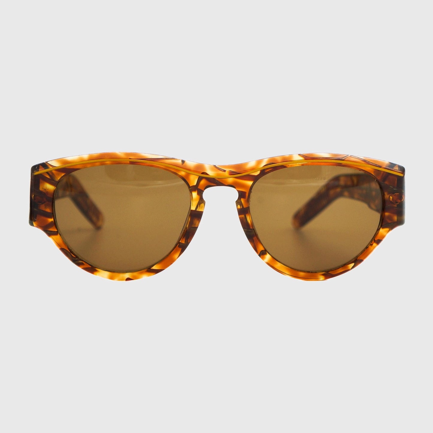 FENDI by LOZZA FS 107 Brown Sunglasses Vintage 90s
