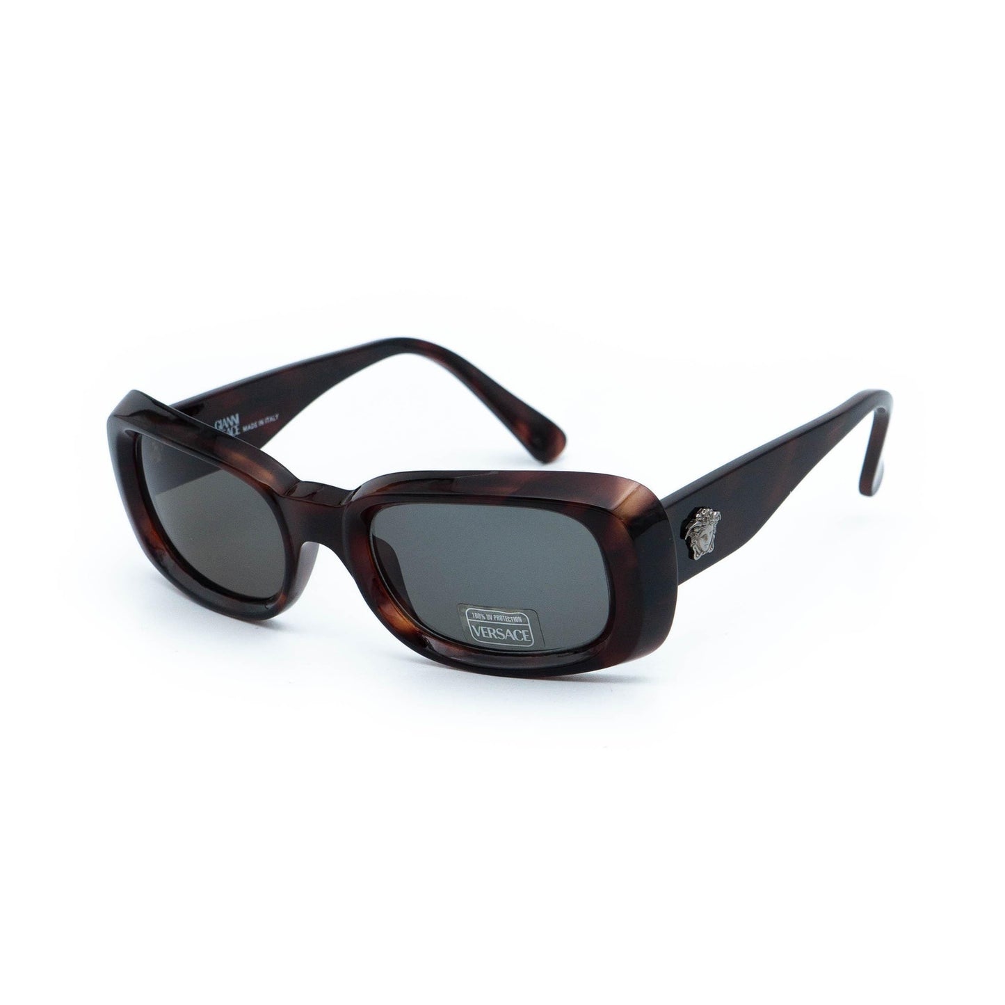 GIANNI VERSACE MOD 493 Brown Sunglasses Vintage 90s