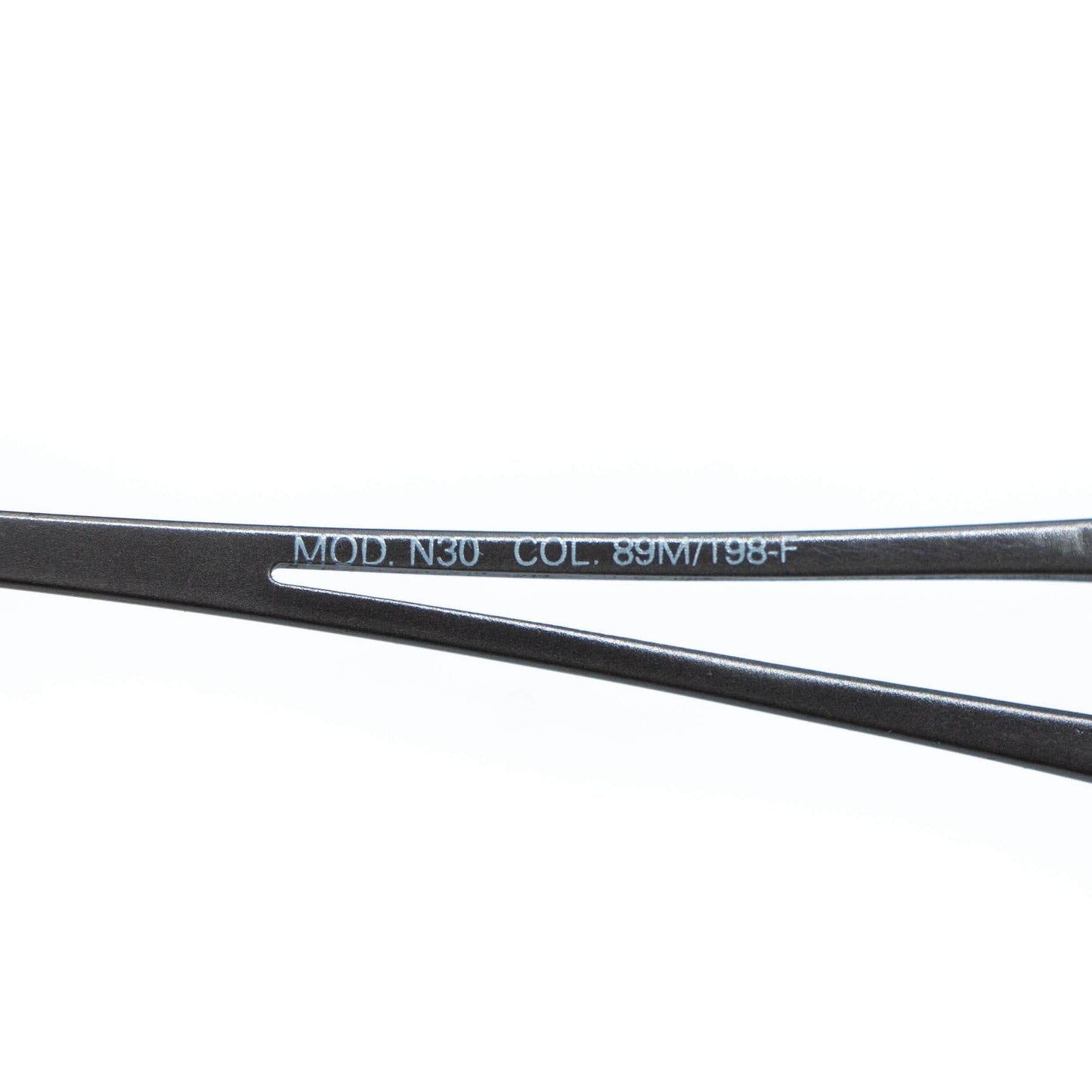 Versace MOD N30 Medusa Silver Shield Rimless Sunglasses