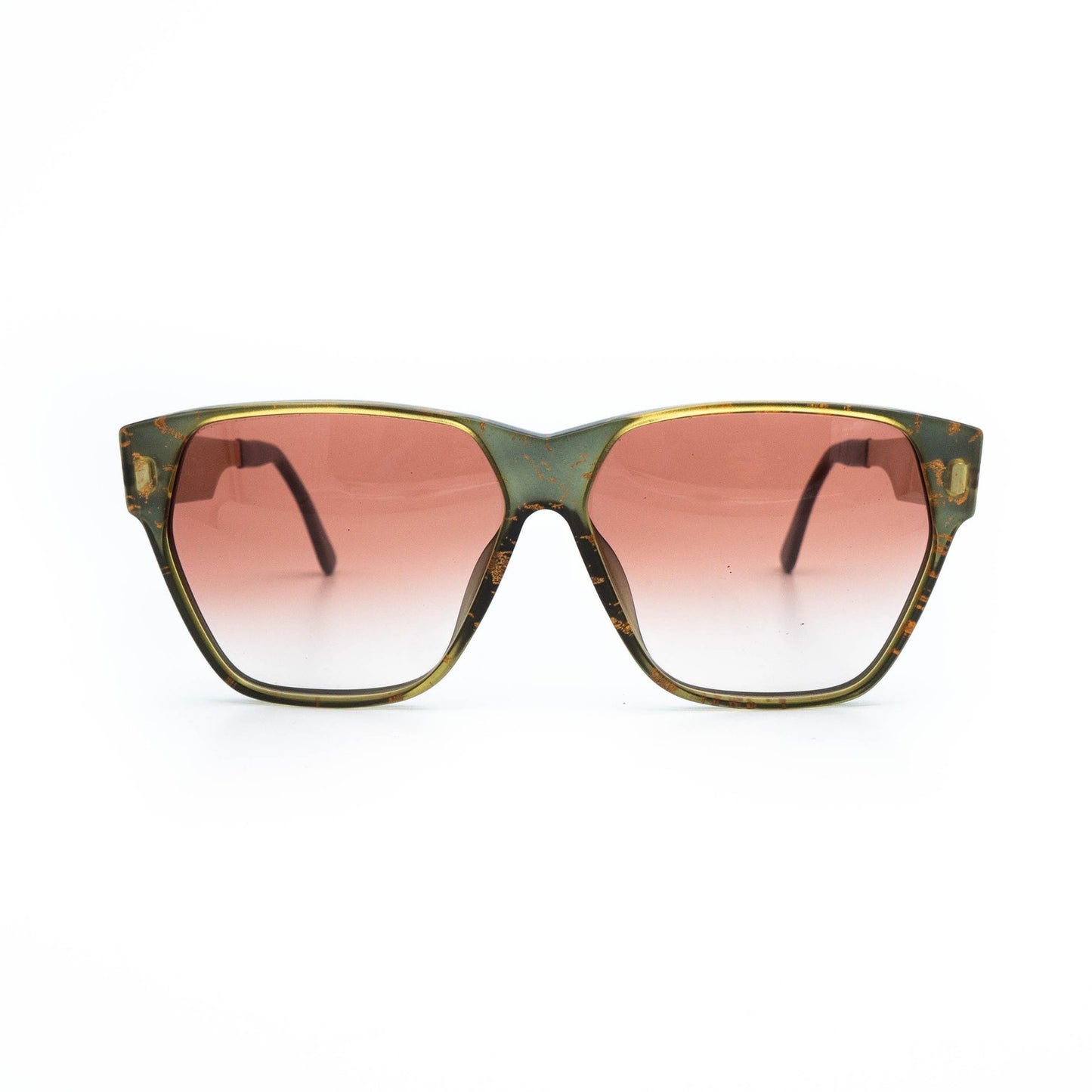 Christian DIOR 2565 Oversized Gold Sunglasses Vintage 80s