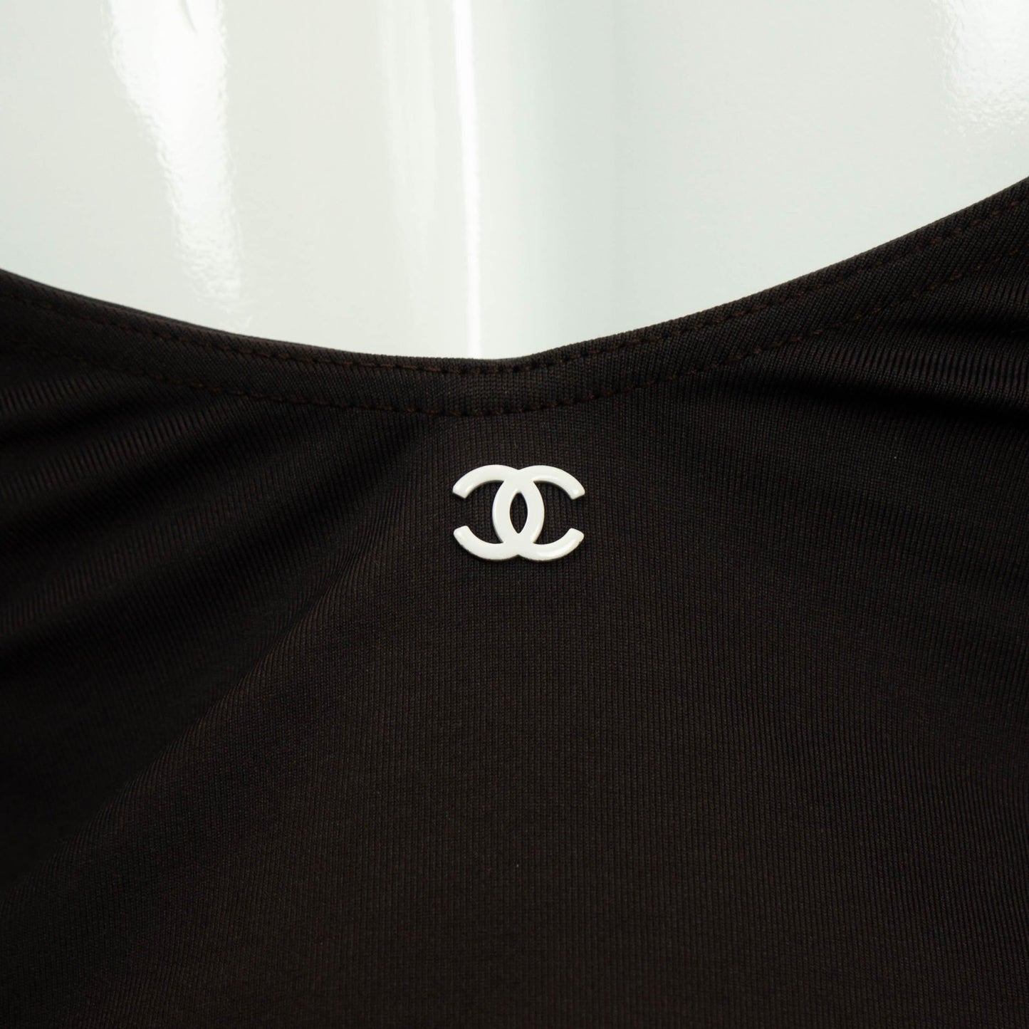 CHANEL S/S 2003 by Karl Lagerfeld Black Tennis Beach Dress