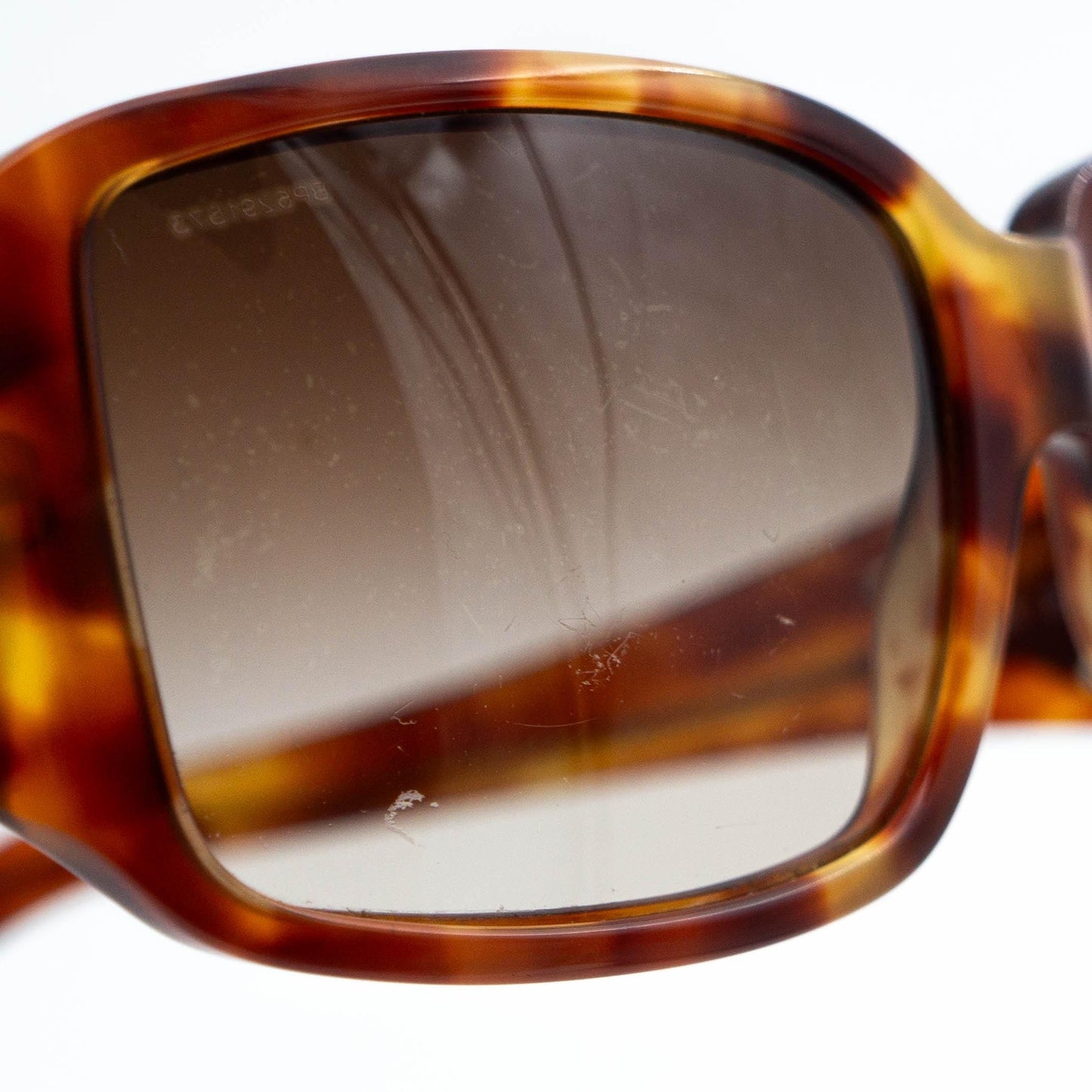 PRADA SPR 16L Triangle Orange Sunglasses Vintage 00s