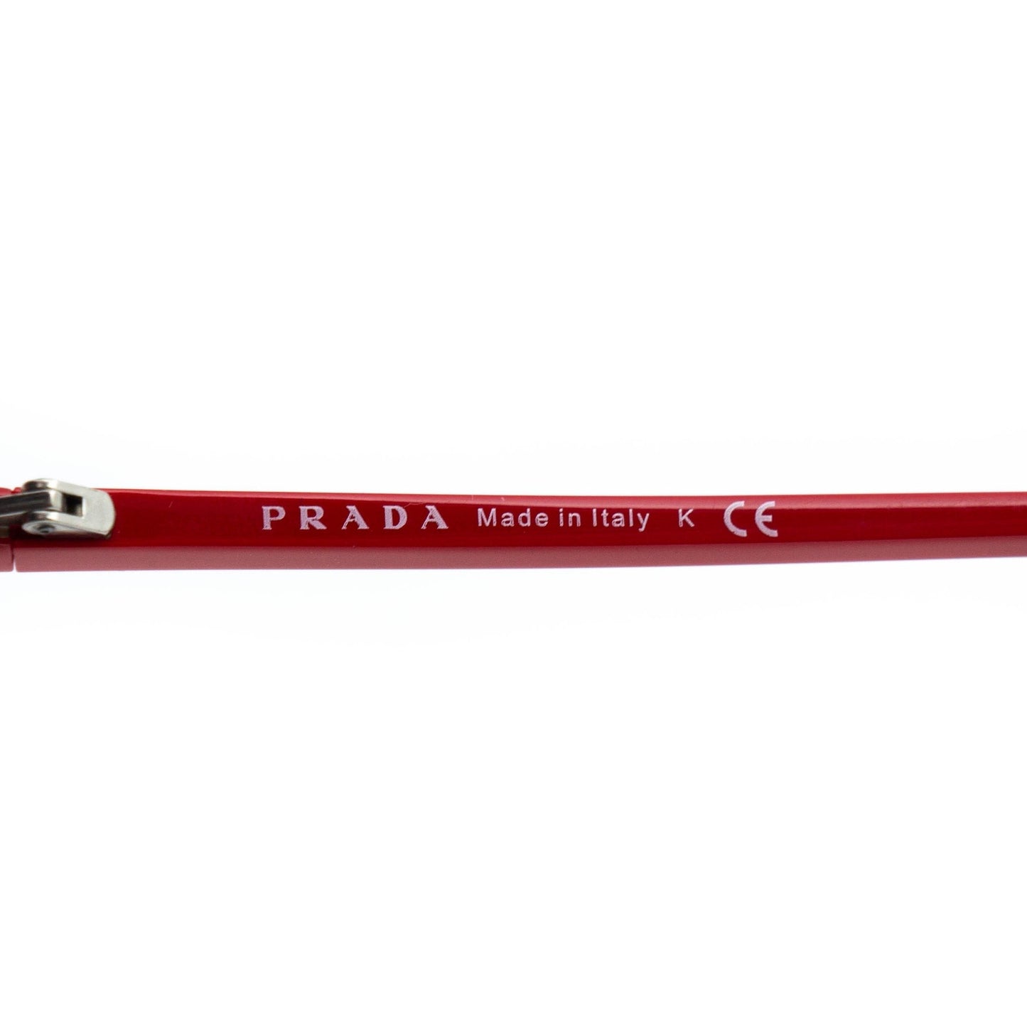 PRADA SPR 09M Aviator Red Sunglasses Vintage 00s