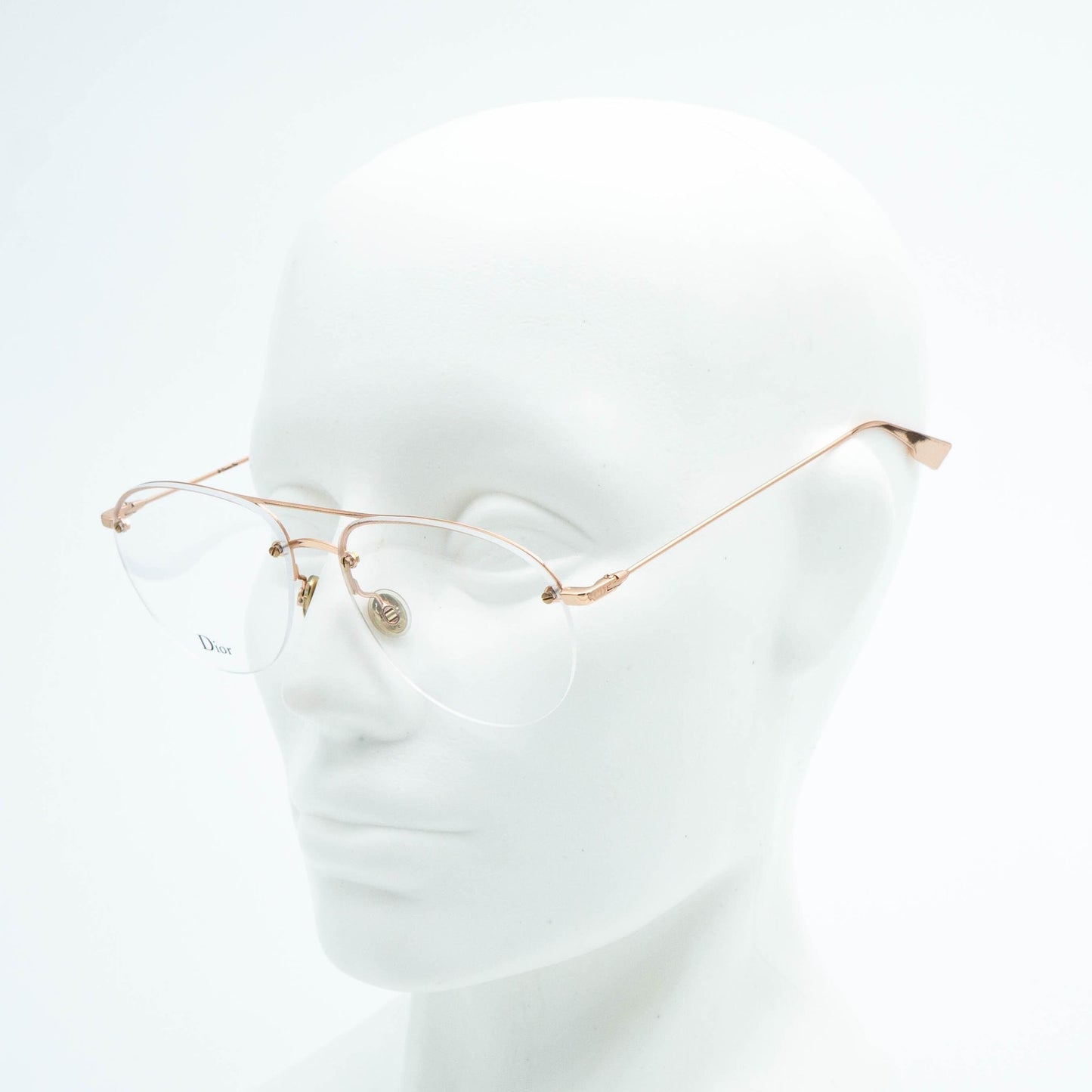 Christian DIOR StellaireO11 Gold Aviator Sunglasses