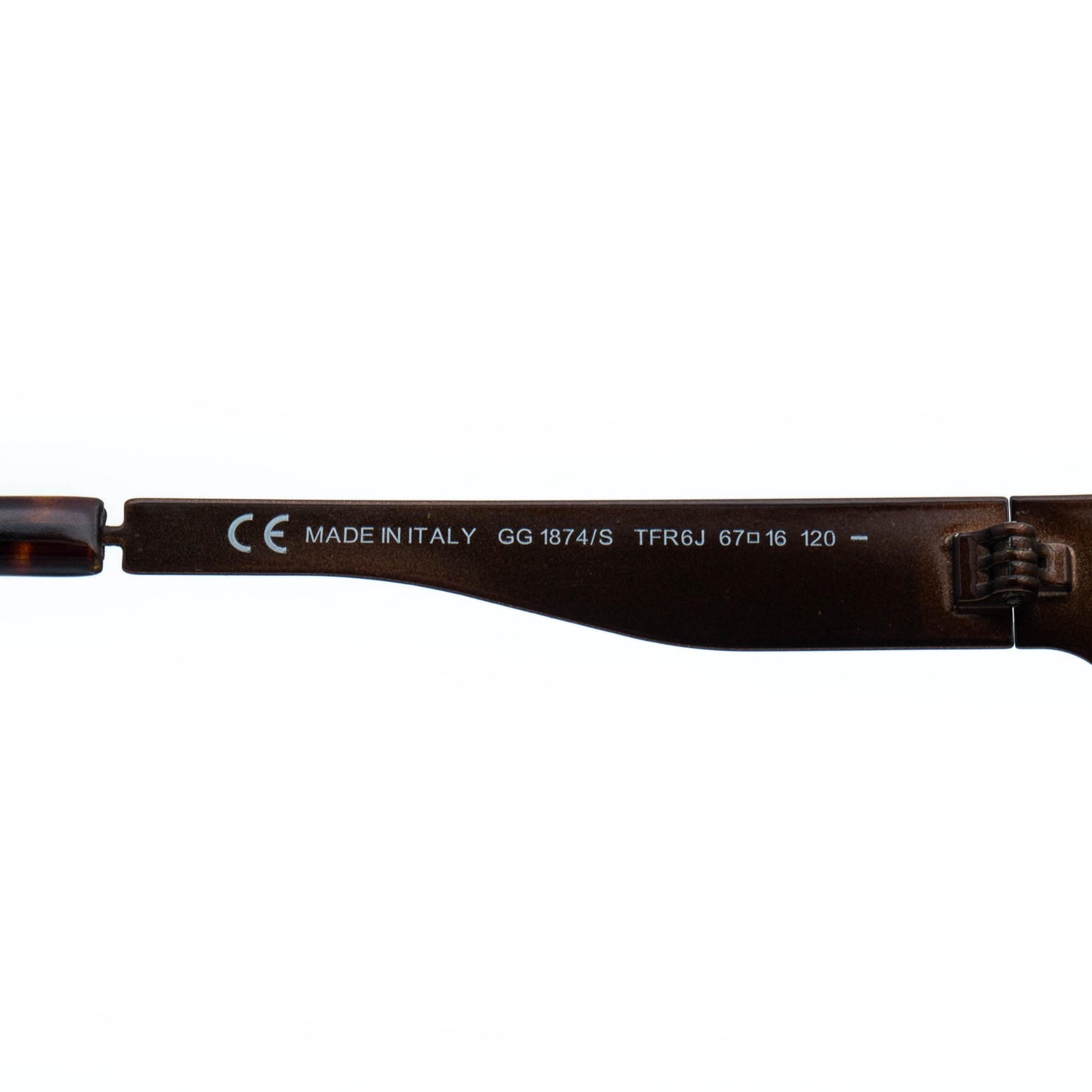 Gucci GG 1874/S Brown Bronze Sunglasses Vintage