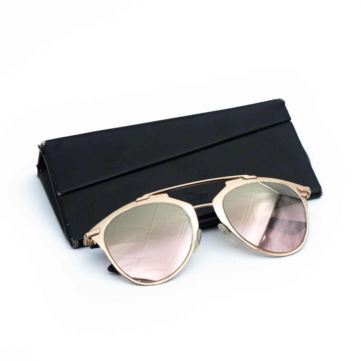 Christian DIOR Reflected Gold Sunglasses