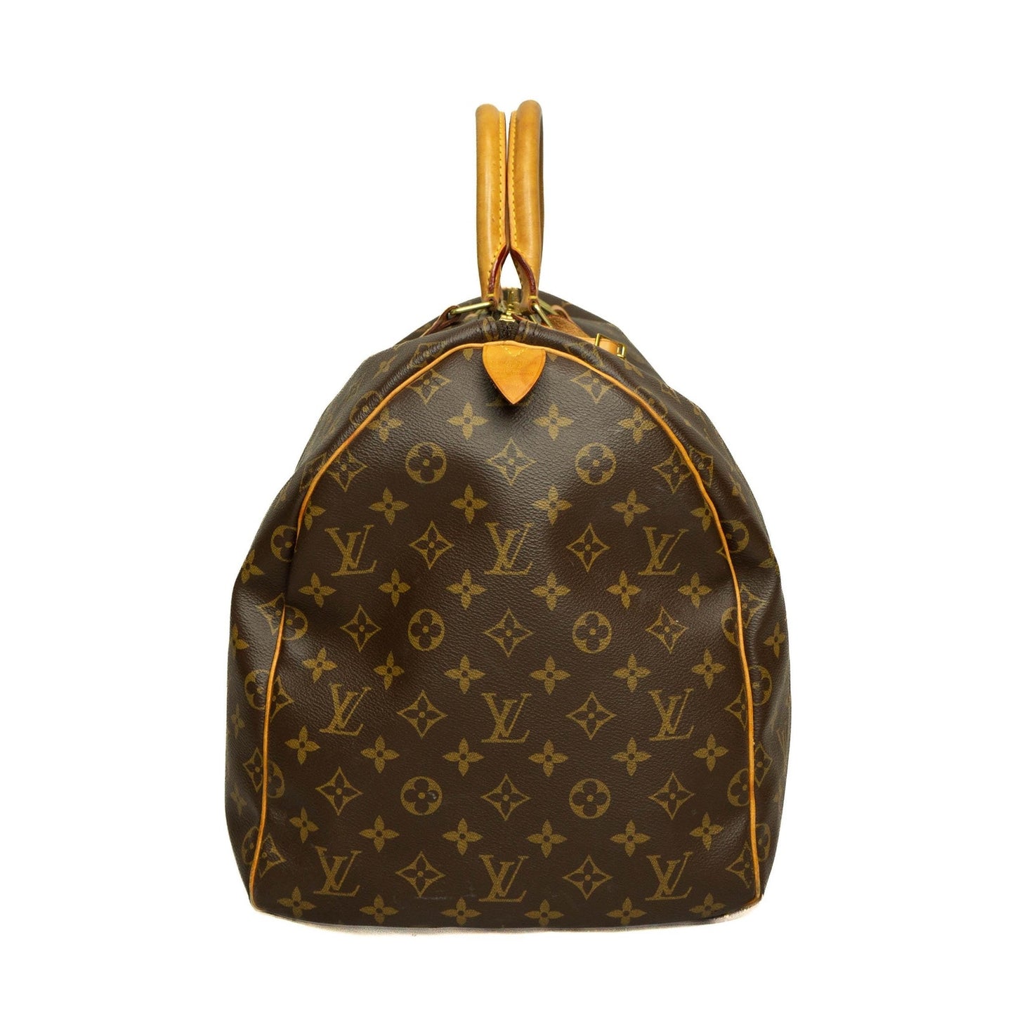 Louis Vuitton Keepall 55 Monogram Brown Travel Bag Vintage