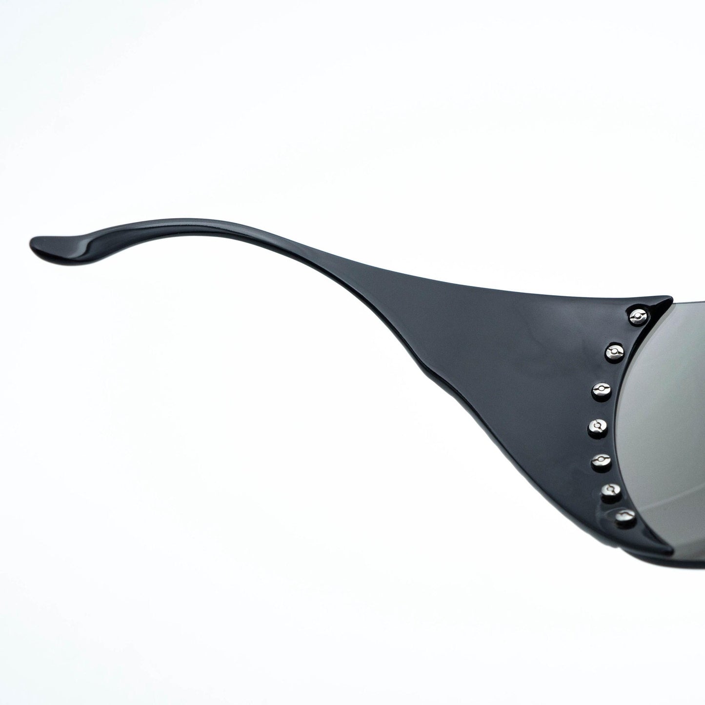 Christian DIOR Bike 1 by John Galliano Mask Sunglasses Black