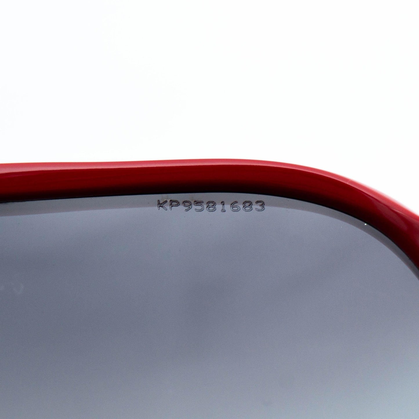 PRADA SPR 09M Aviator Red Sunglasses Vintage 00s