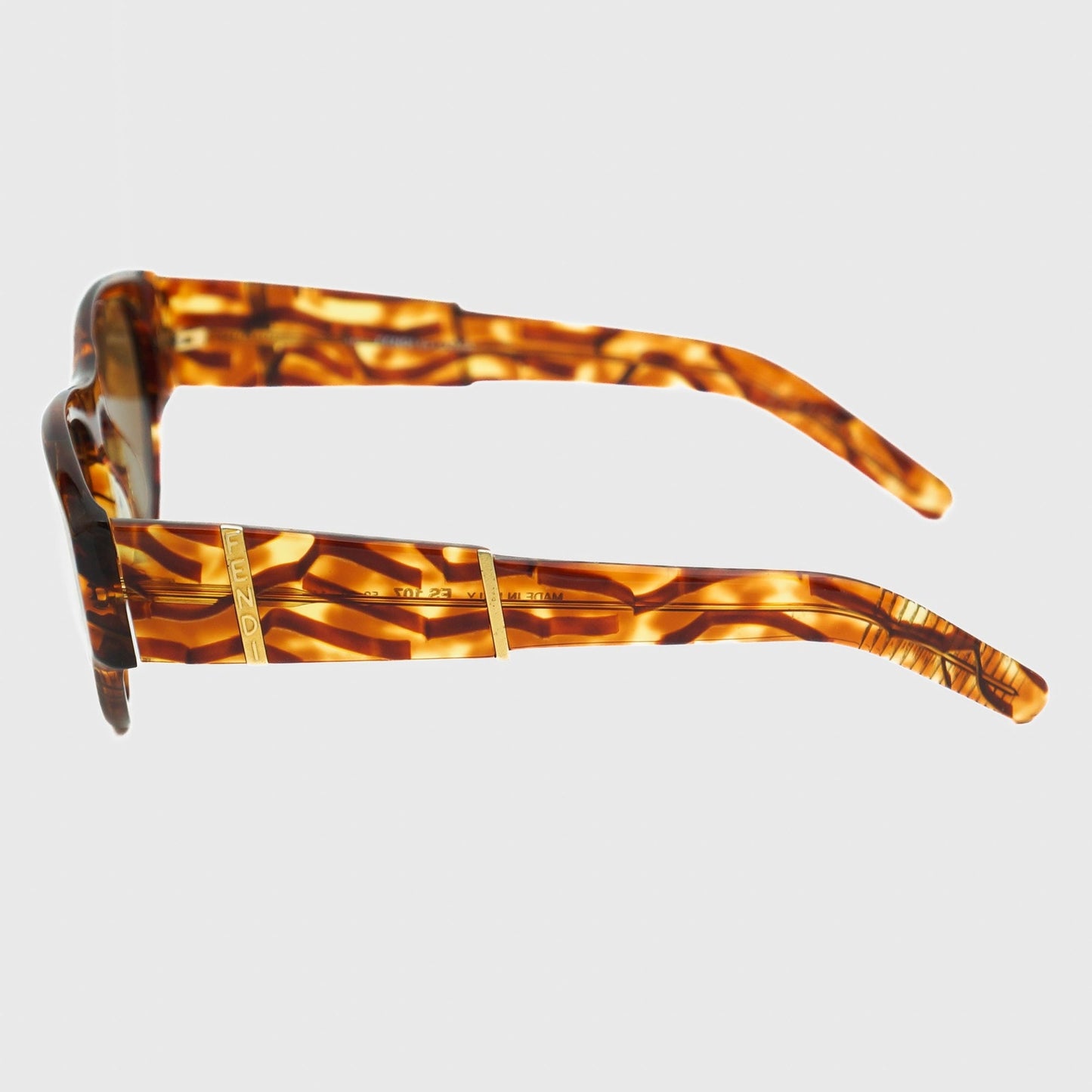 FENDI by LOZZA FS 107 Brown Sunglasses Vintage 90s