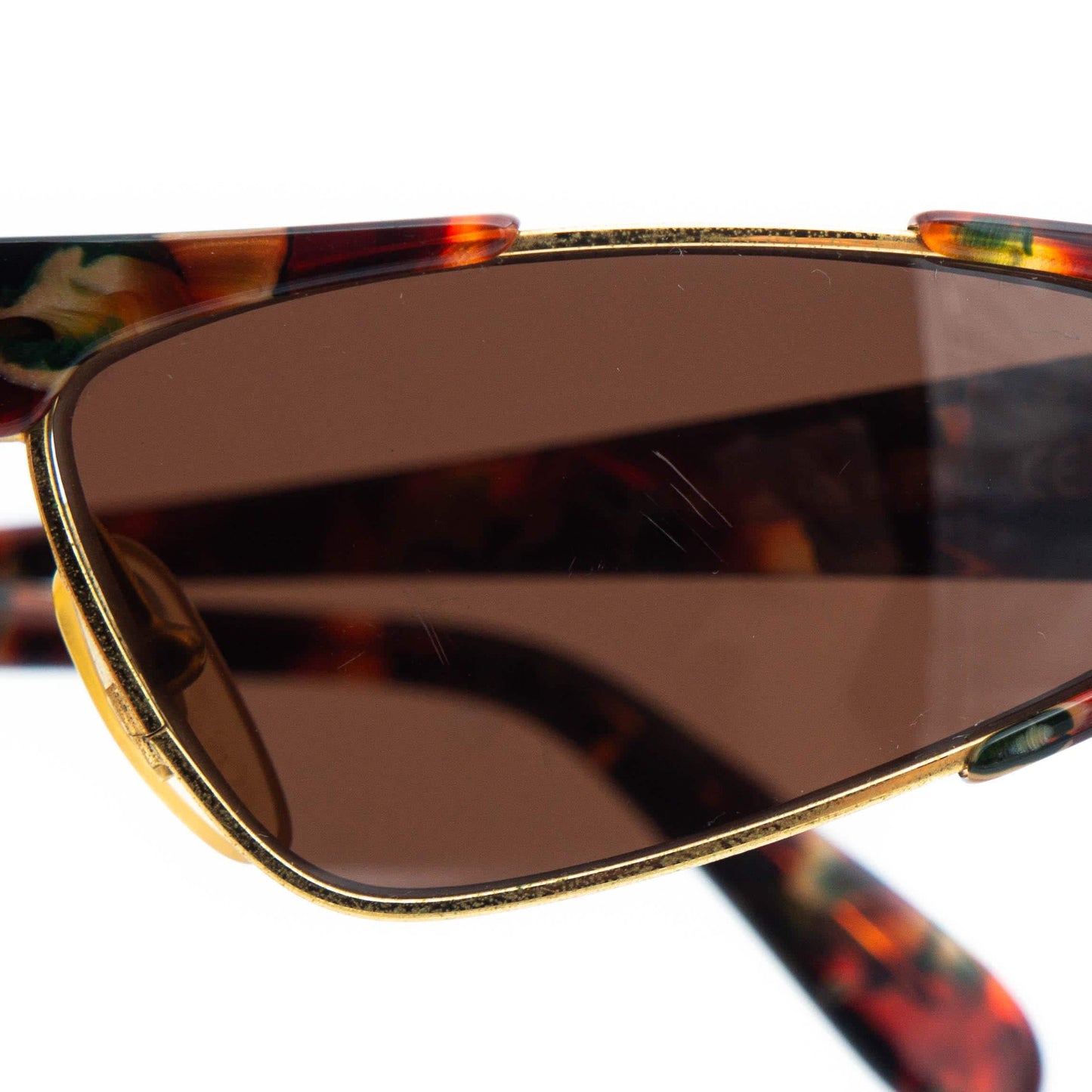 Parah PH3 Gold Brown Sunglasses Vintage