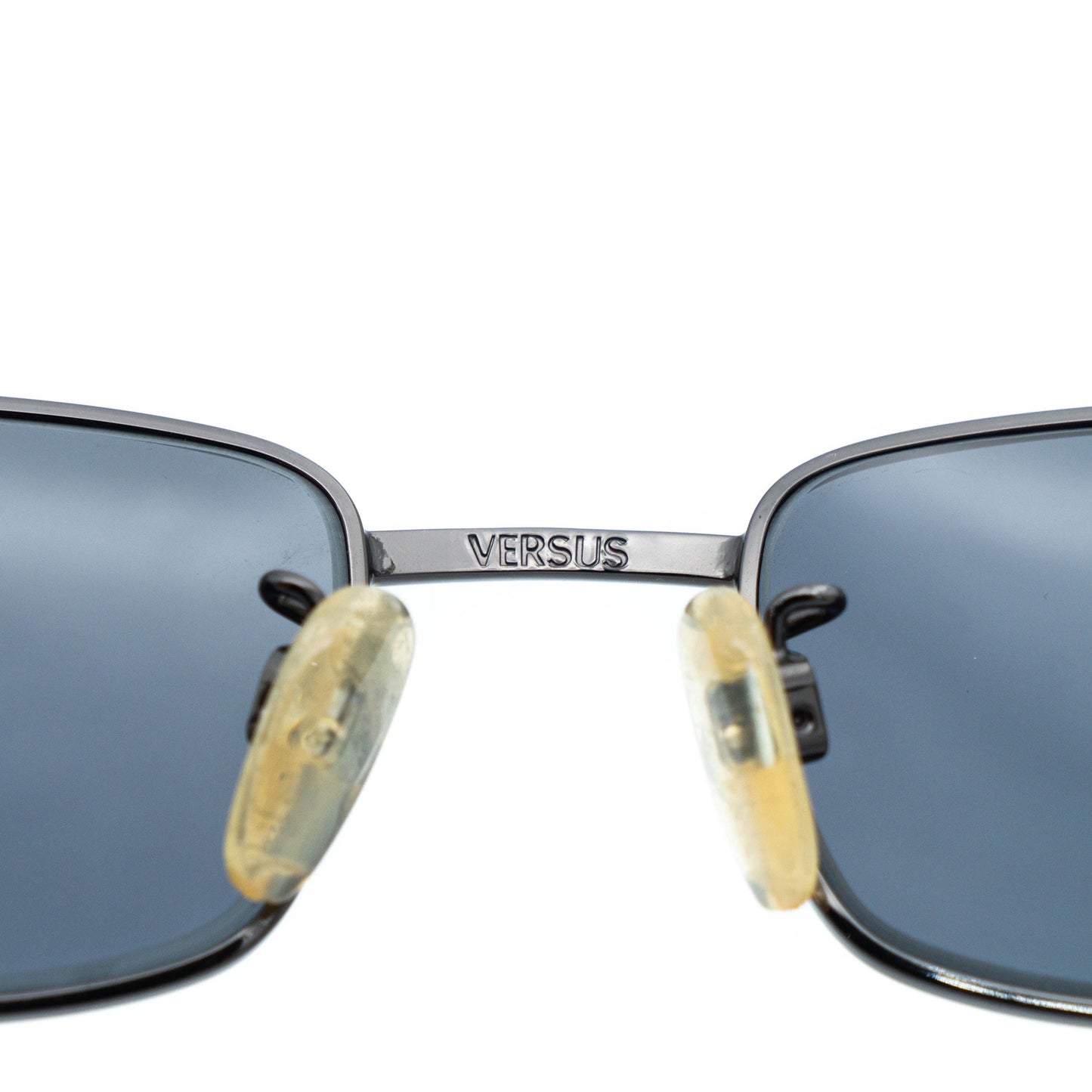 VERSUS by Versace R67 Silver Black Sunglasses Vintage