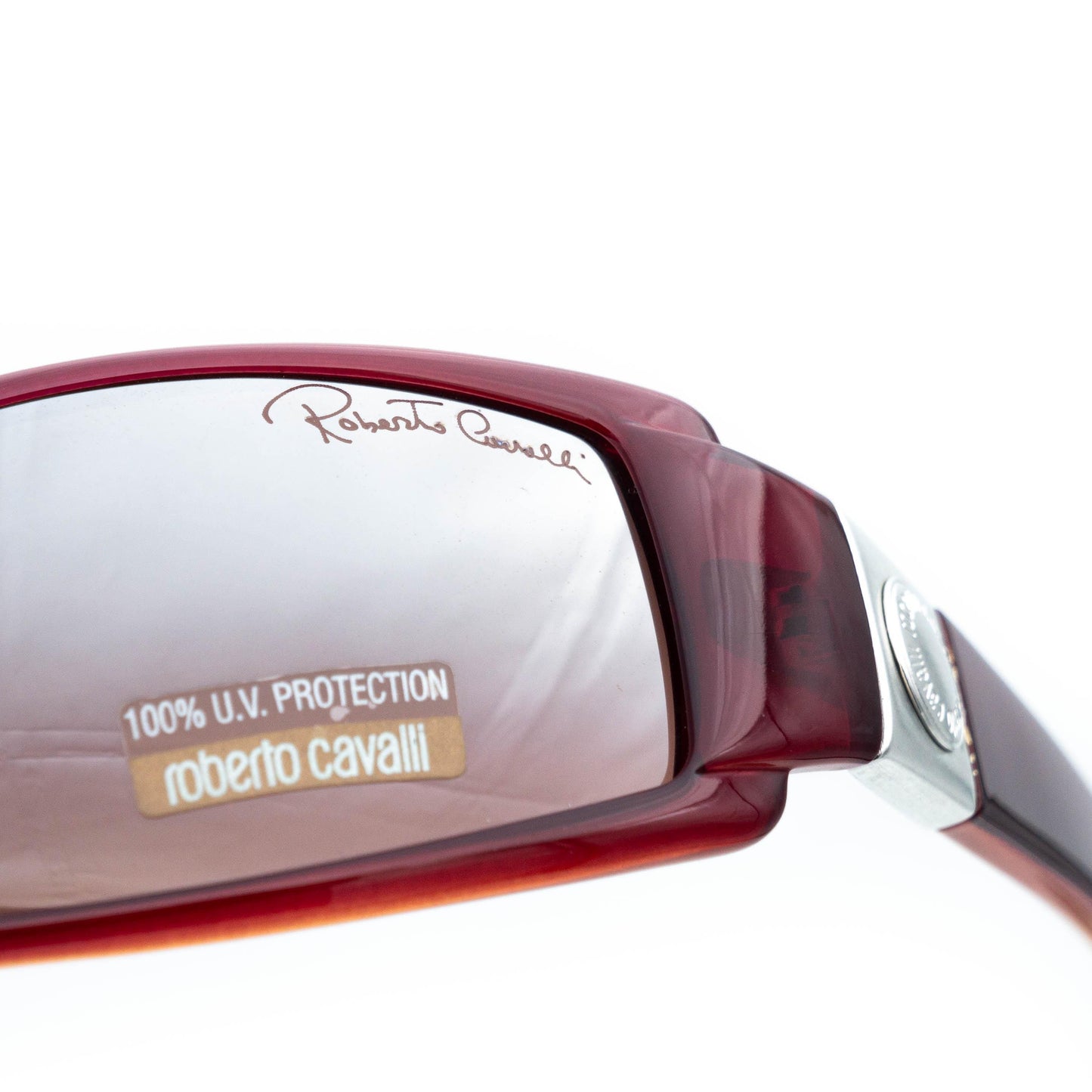 Roberto Cavalli Elleno 103S Red Sunglasses Vintage