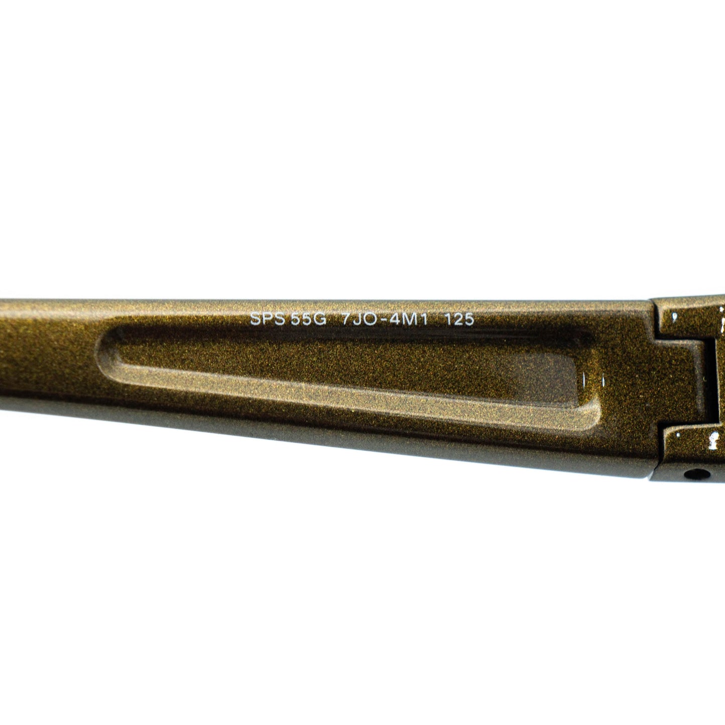 PRADA SPS 55G Green Khaki Shield Mask Sunglasses Vintage