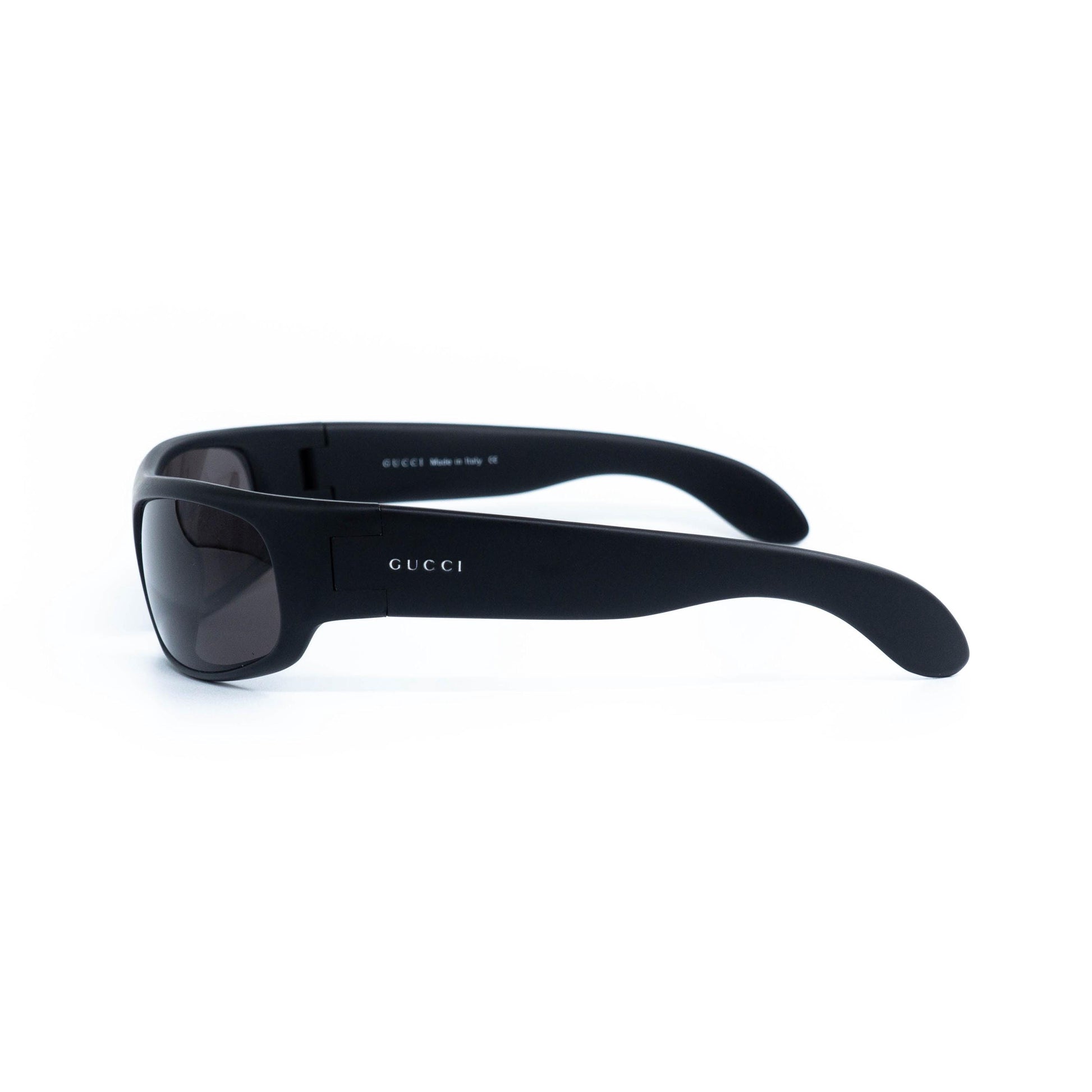 Gucci GG 1190/S logo sport black sunglasses front view