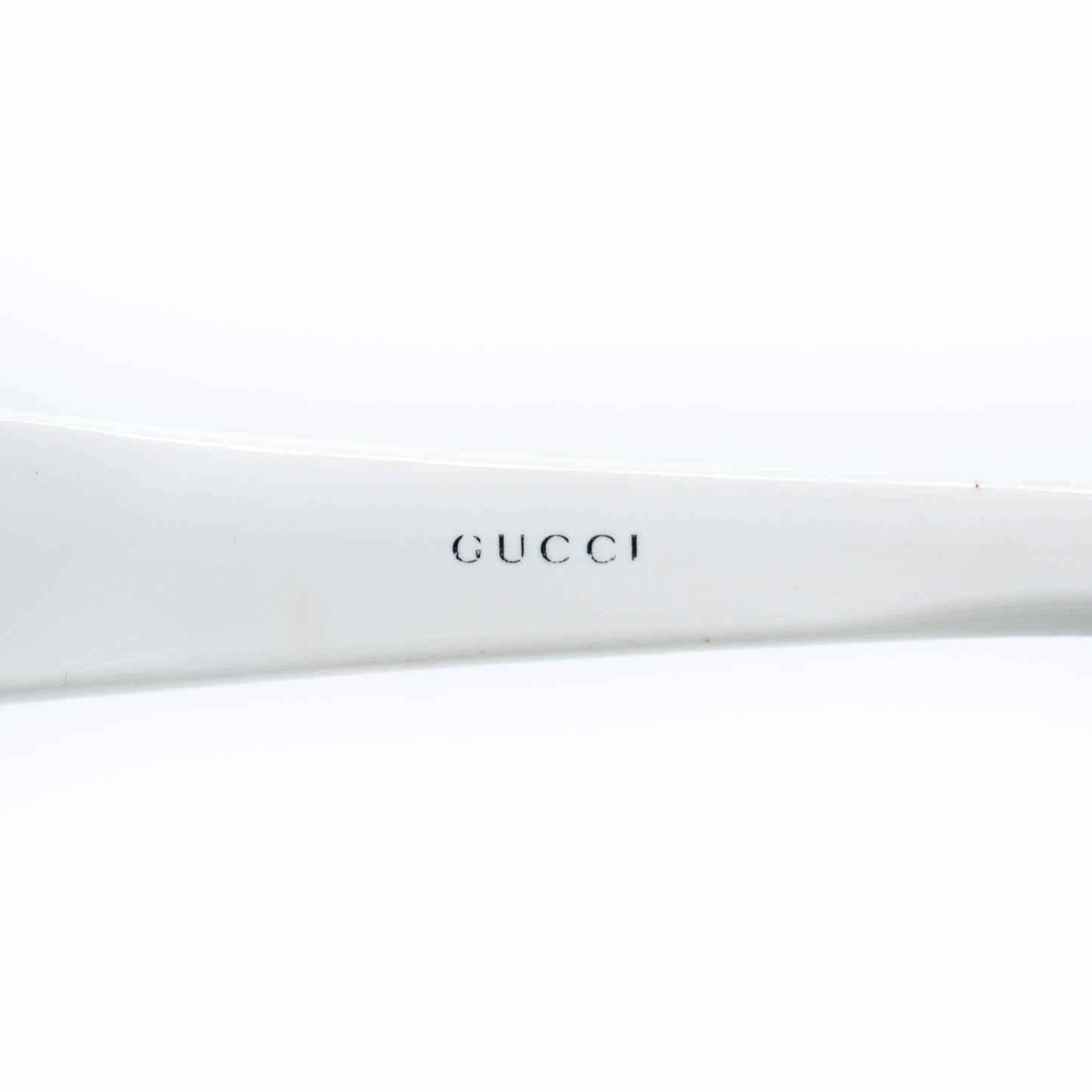 GUCCI GG 1819/S White Shield Oversized Sunglasses
